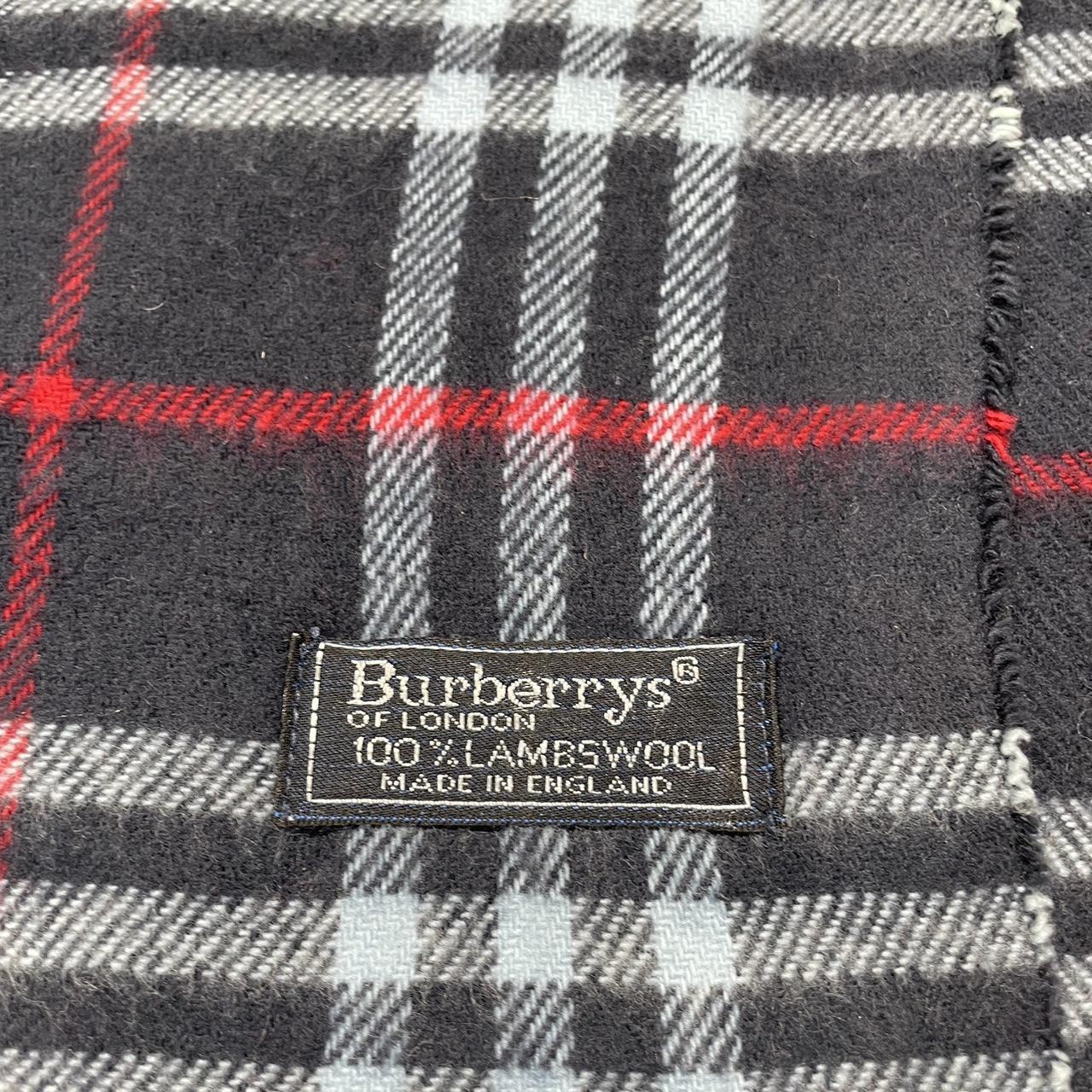 90s Burberrys Plaid Scarf
