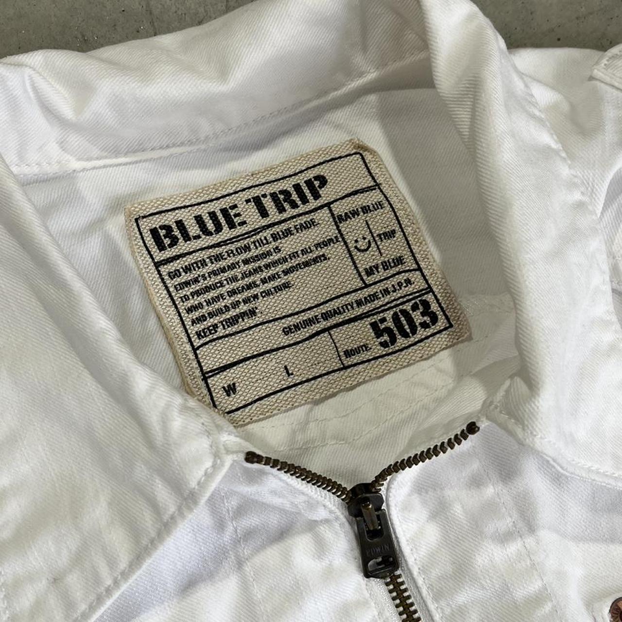 2000s Blue Trip Denim Jacket