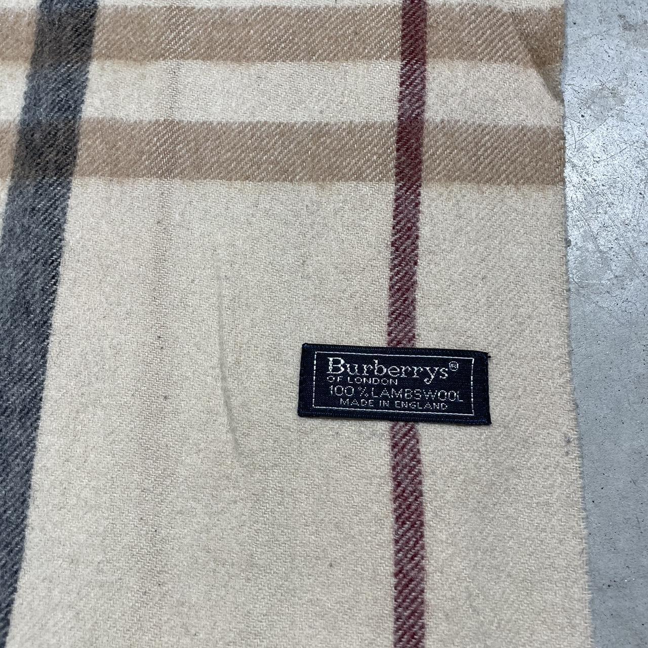 90s Burberrys Check Scarf