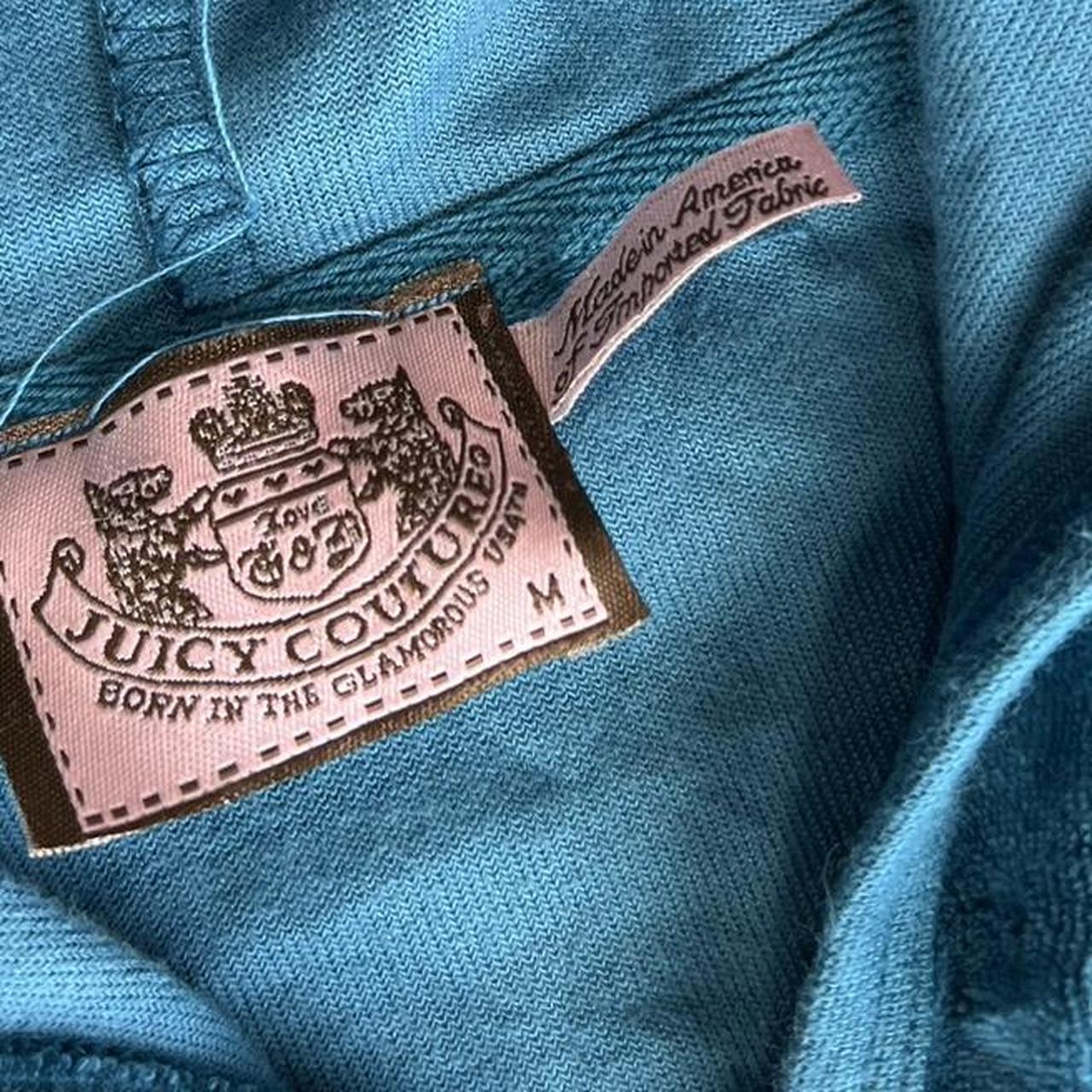 2000s Juicy Couture Velour Y2K Hoodie Hoodie