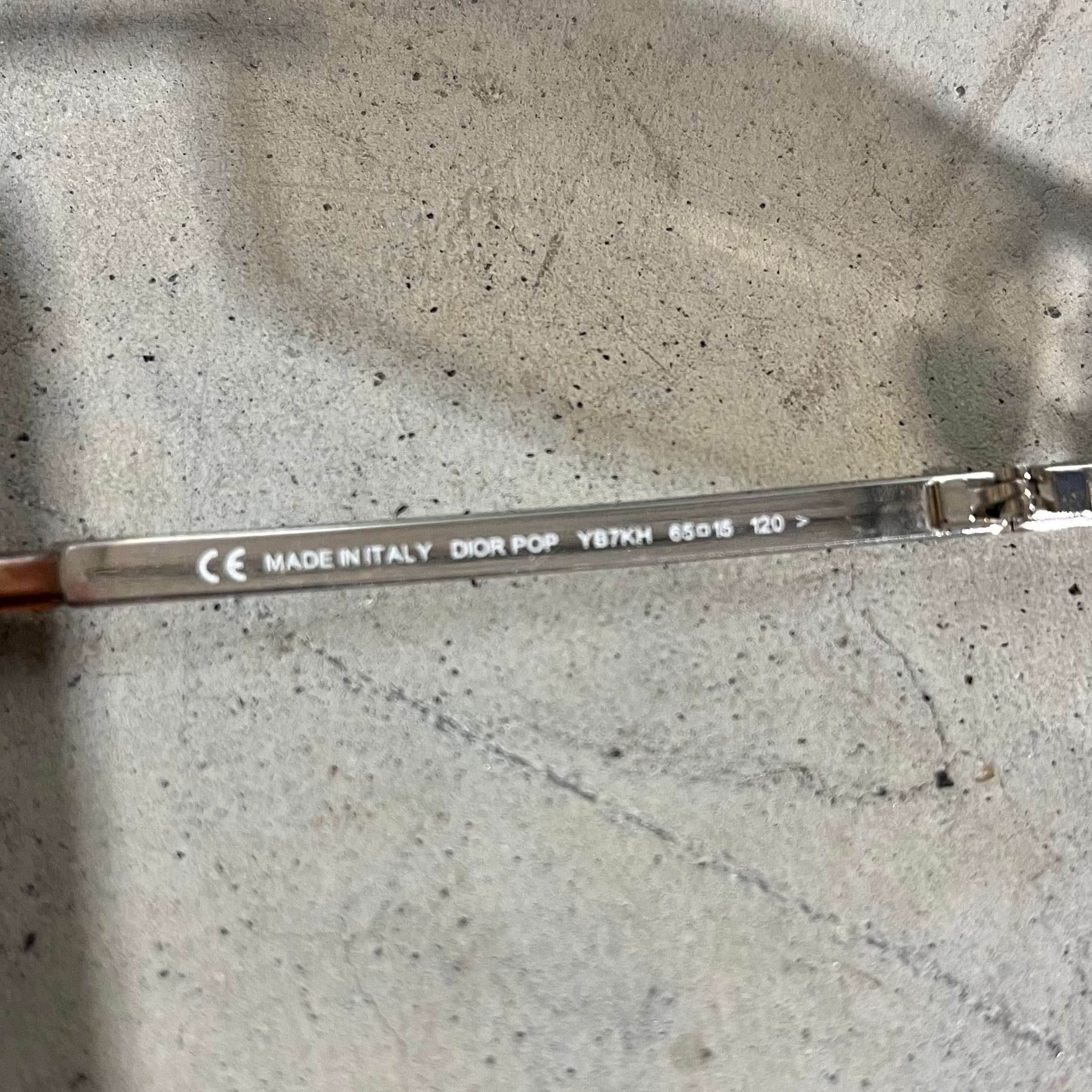 Christian Dior Wire Frame Glasses