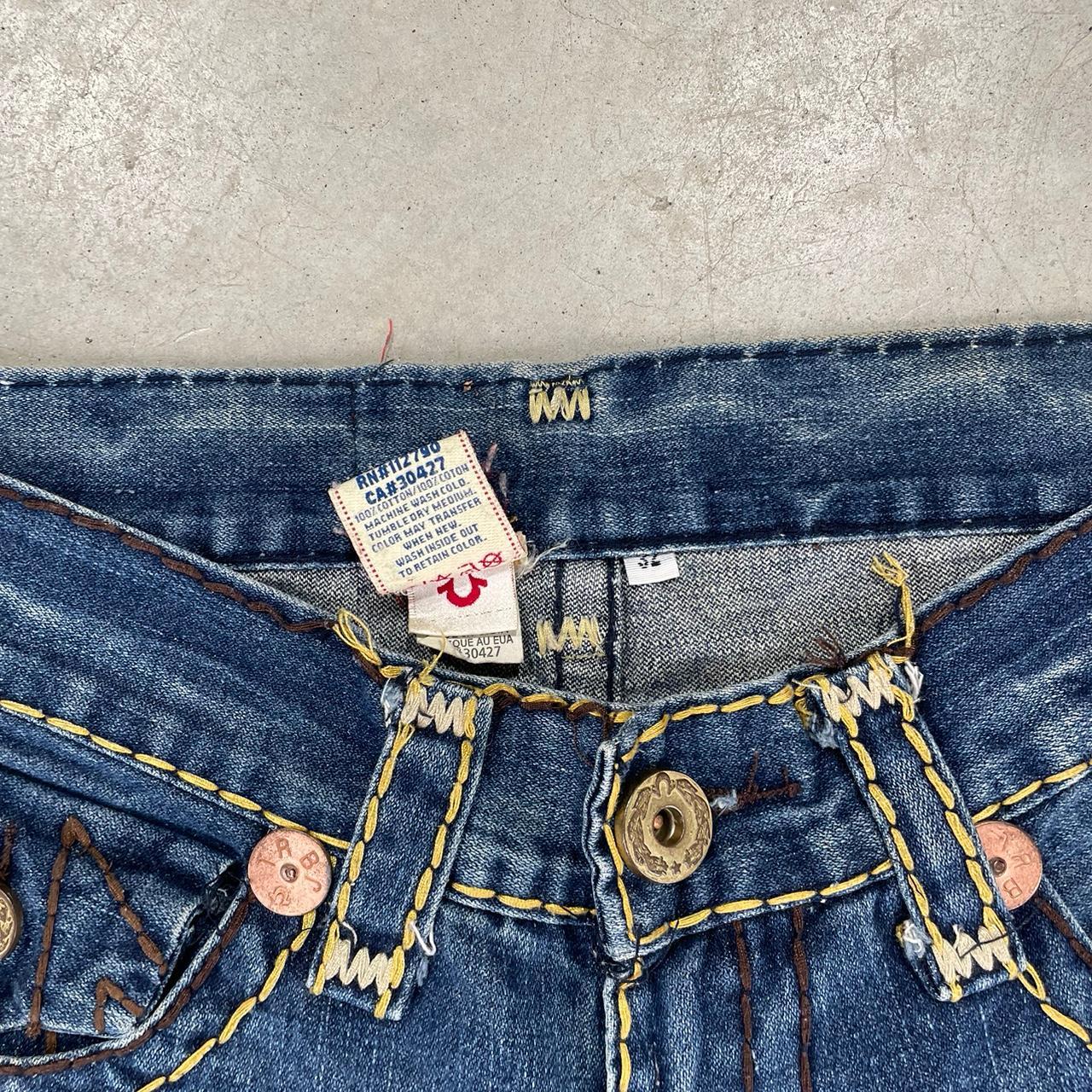 2000s True Religion Super T Jorts Denim