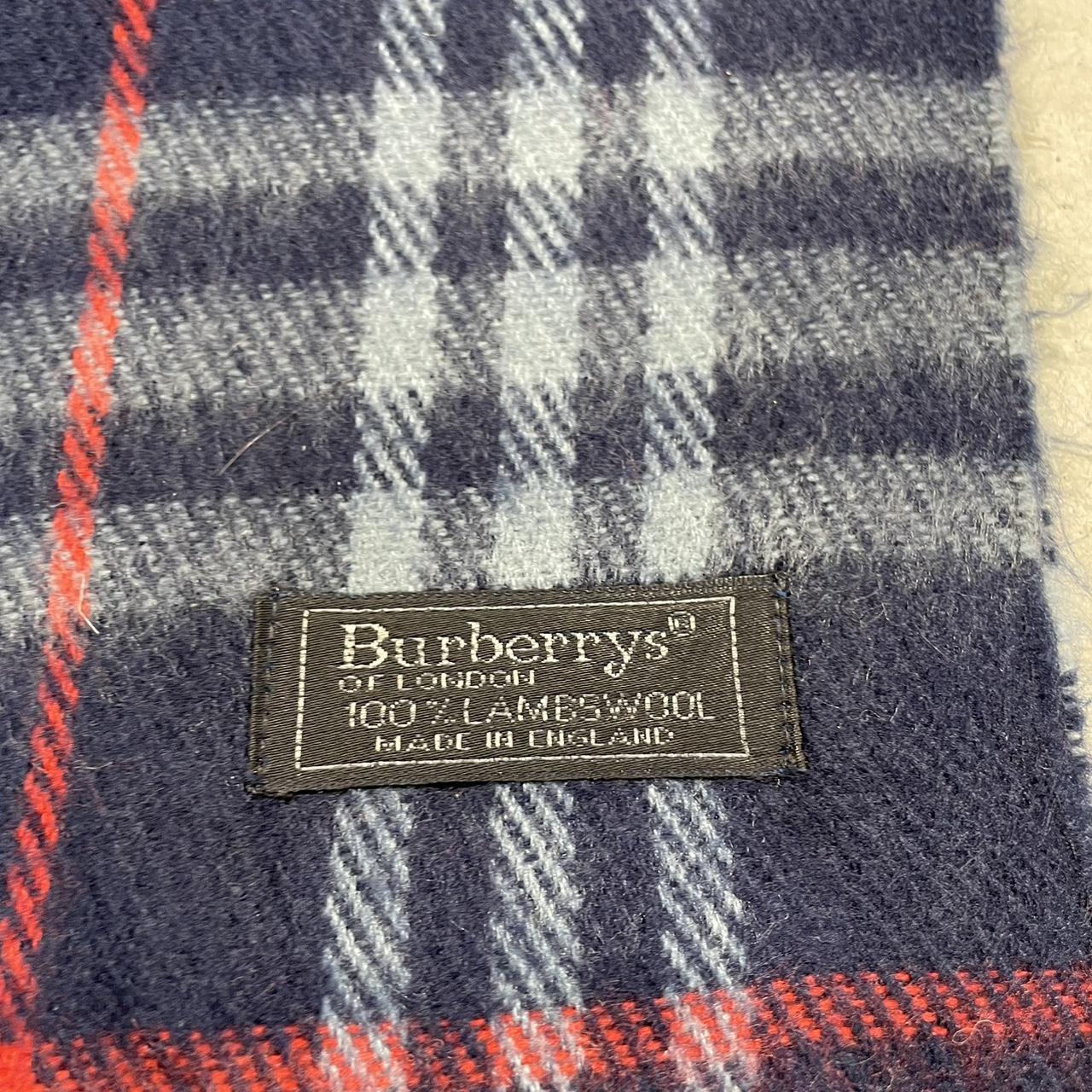 90s Burberrys Plaid Scarf