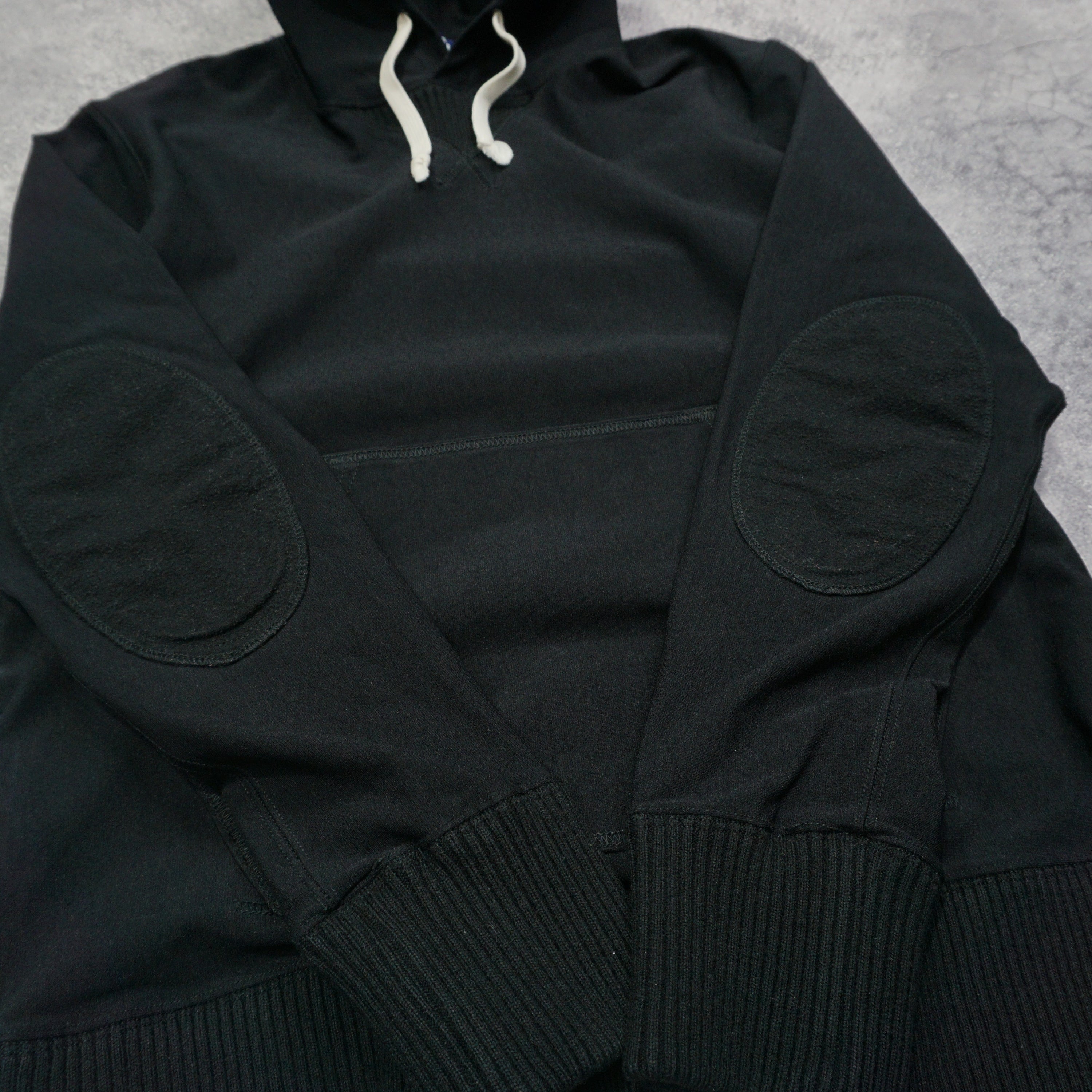 Comme Des Garcons Elbow Patch Hoodie