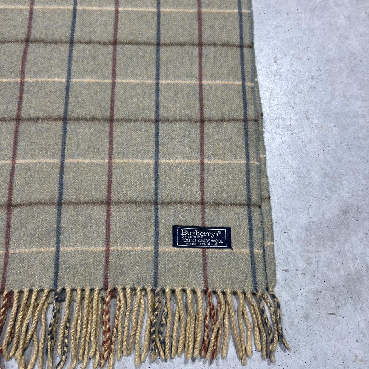 90s Burberrys Checked Scarf
