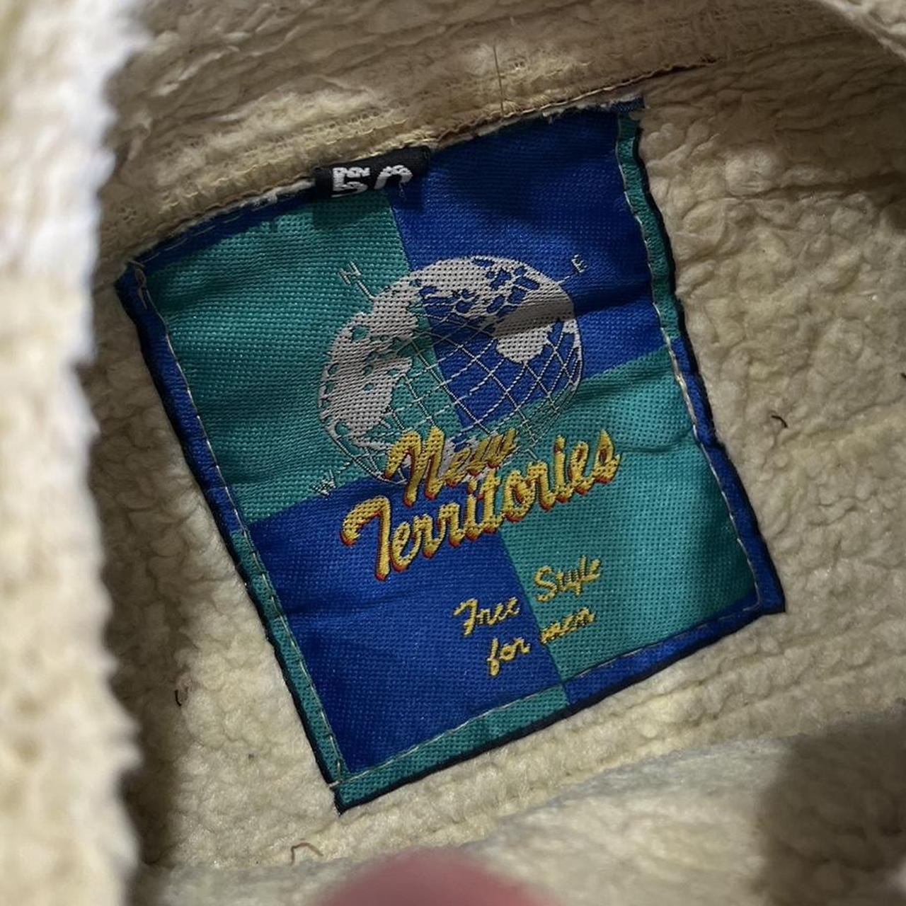 90s Sherpa Lined Leather Jacket