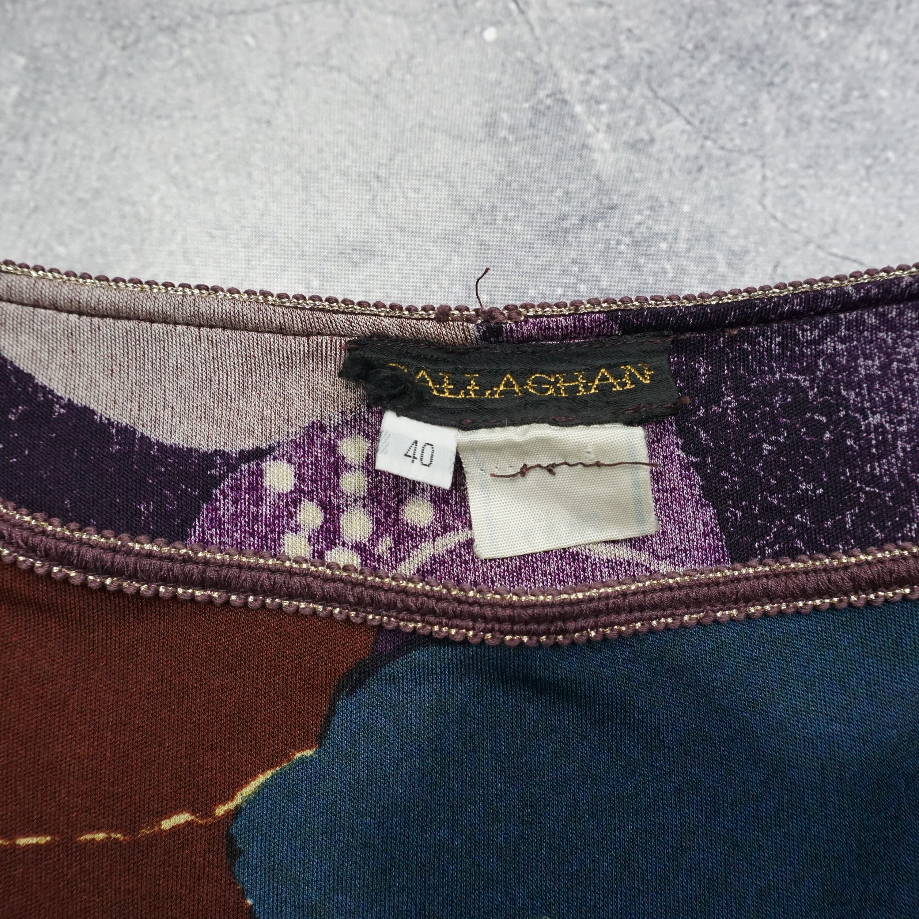 2000s Callaghan Floral Print Top