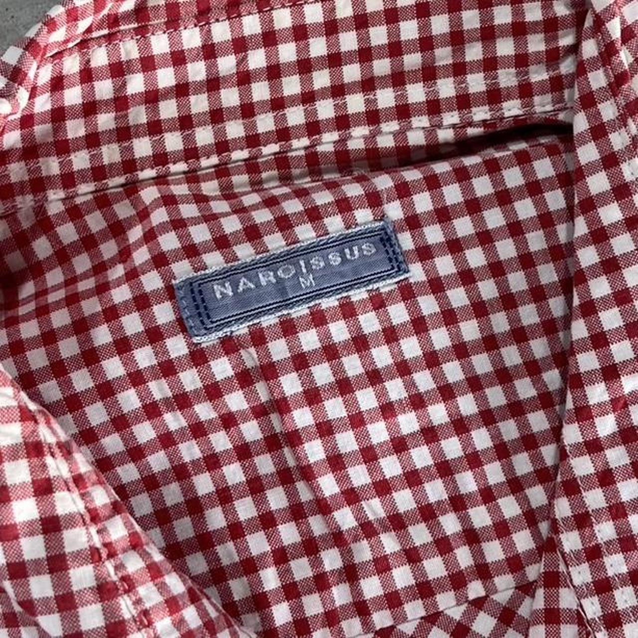 2000s Naroissus Short Sleeve Button Up Shirt