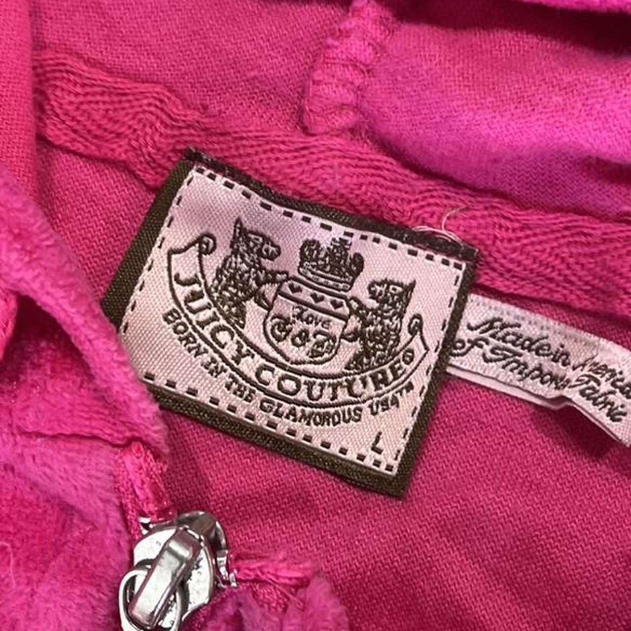 2000s Juicy Couture Velour Hoodie Zip Up