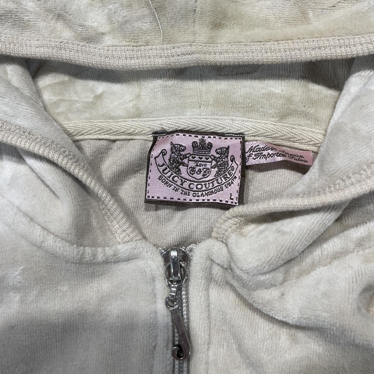 2000s Juicy Couture Velour Y2K Hoodie Hoodie
