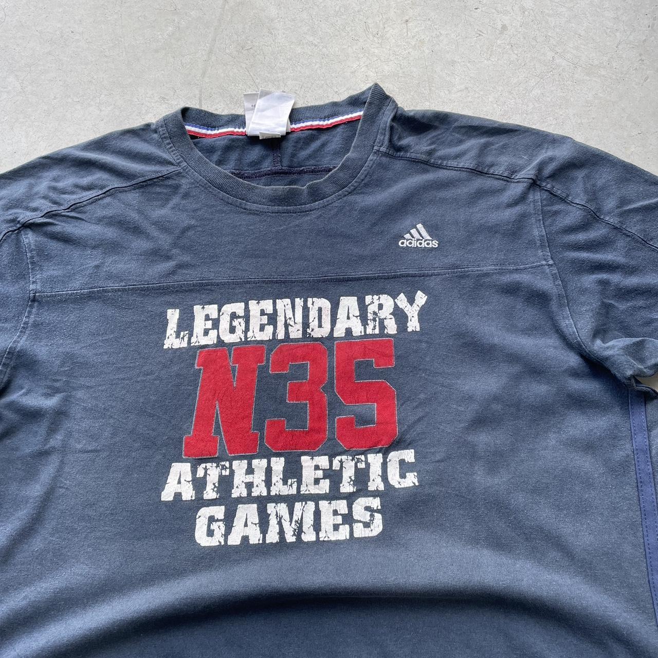 2000s Adidas Athletic T-Shirt Graphic Tee