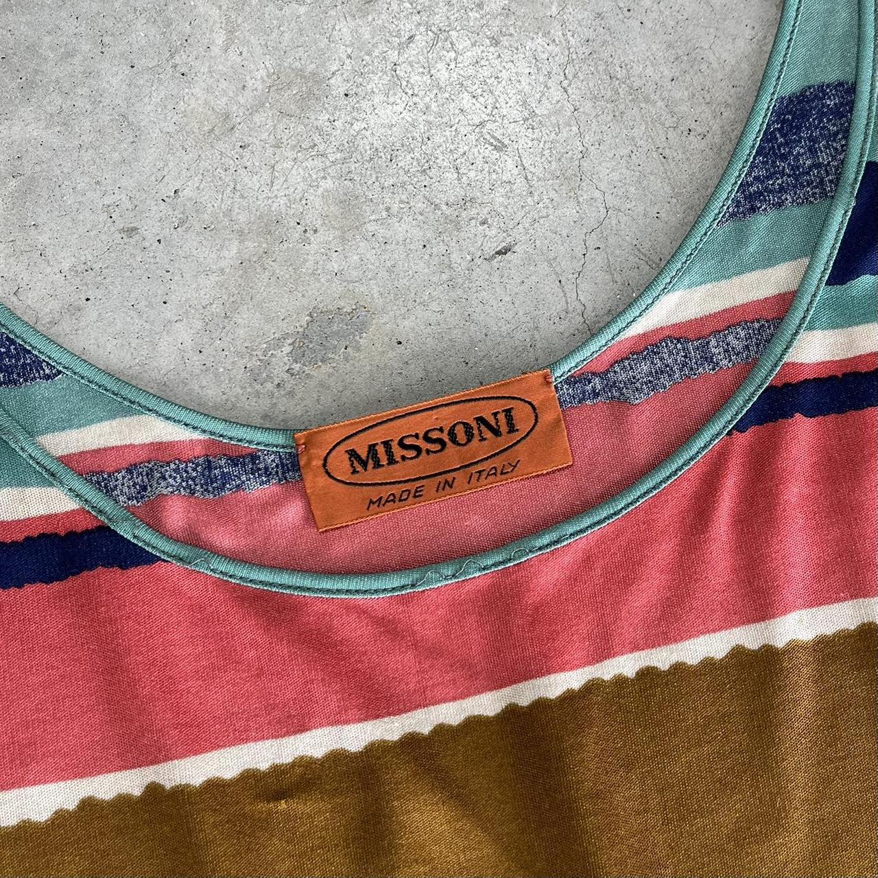2000s Missoni Striped Tank Top