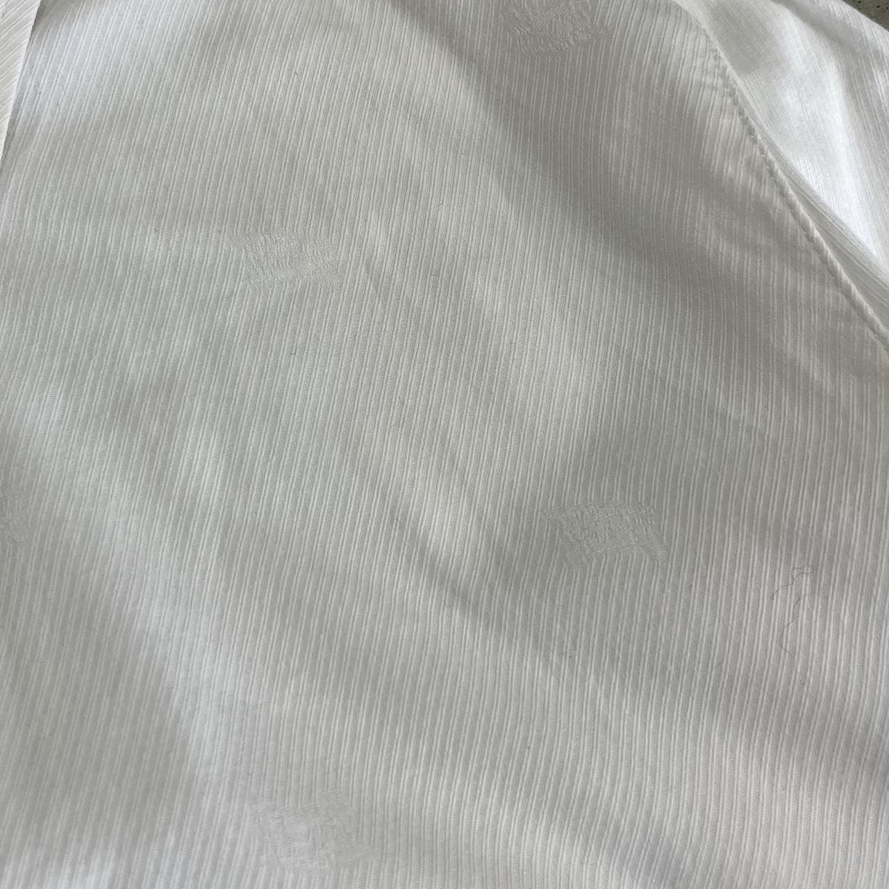 90s Burberry Slim Button Up