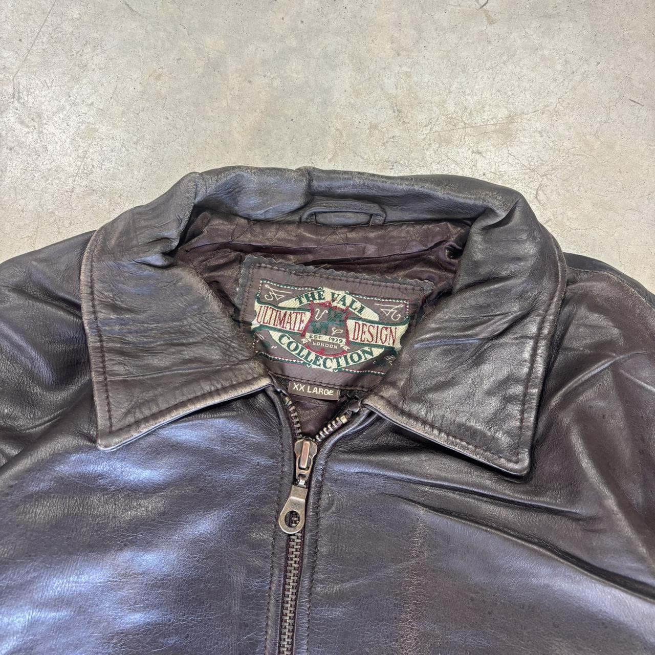 90s The Vali Leather Jacket