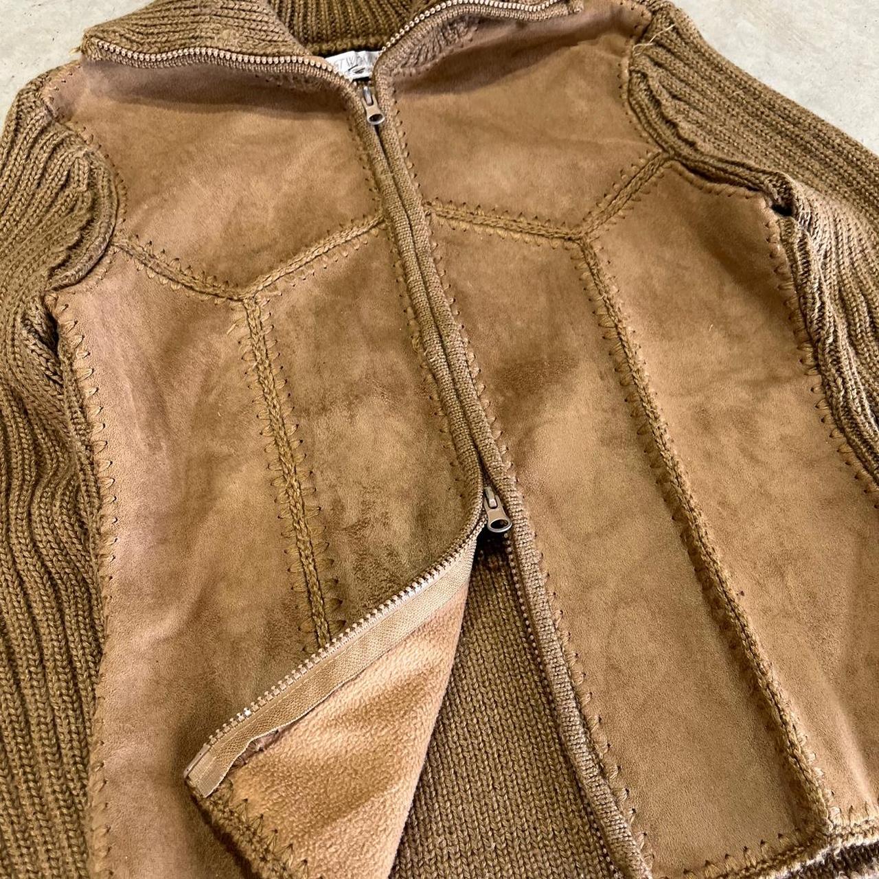 2000s Last Woman Faux Suede Jacket Jacket