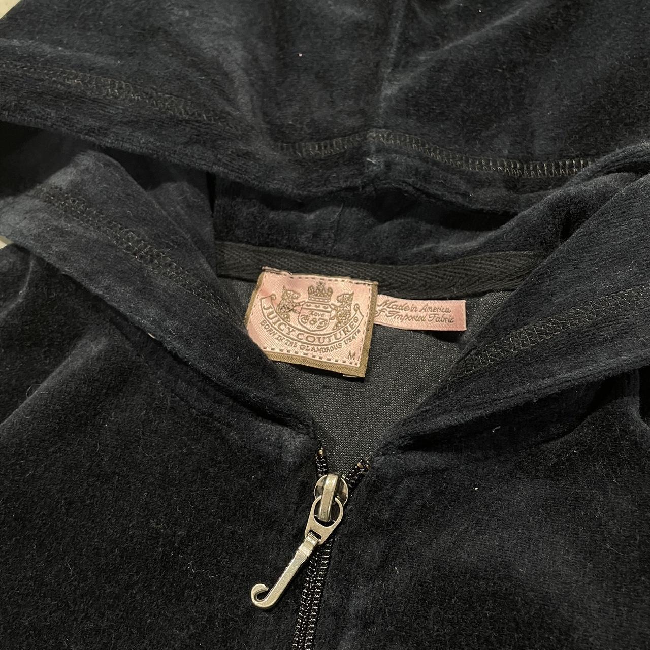 2000s Juicy Couture Velour Hoodie Zip Up