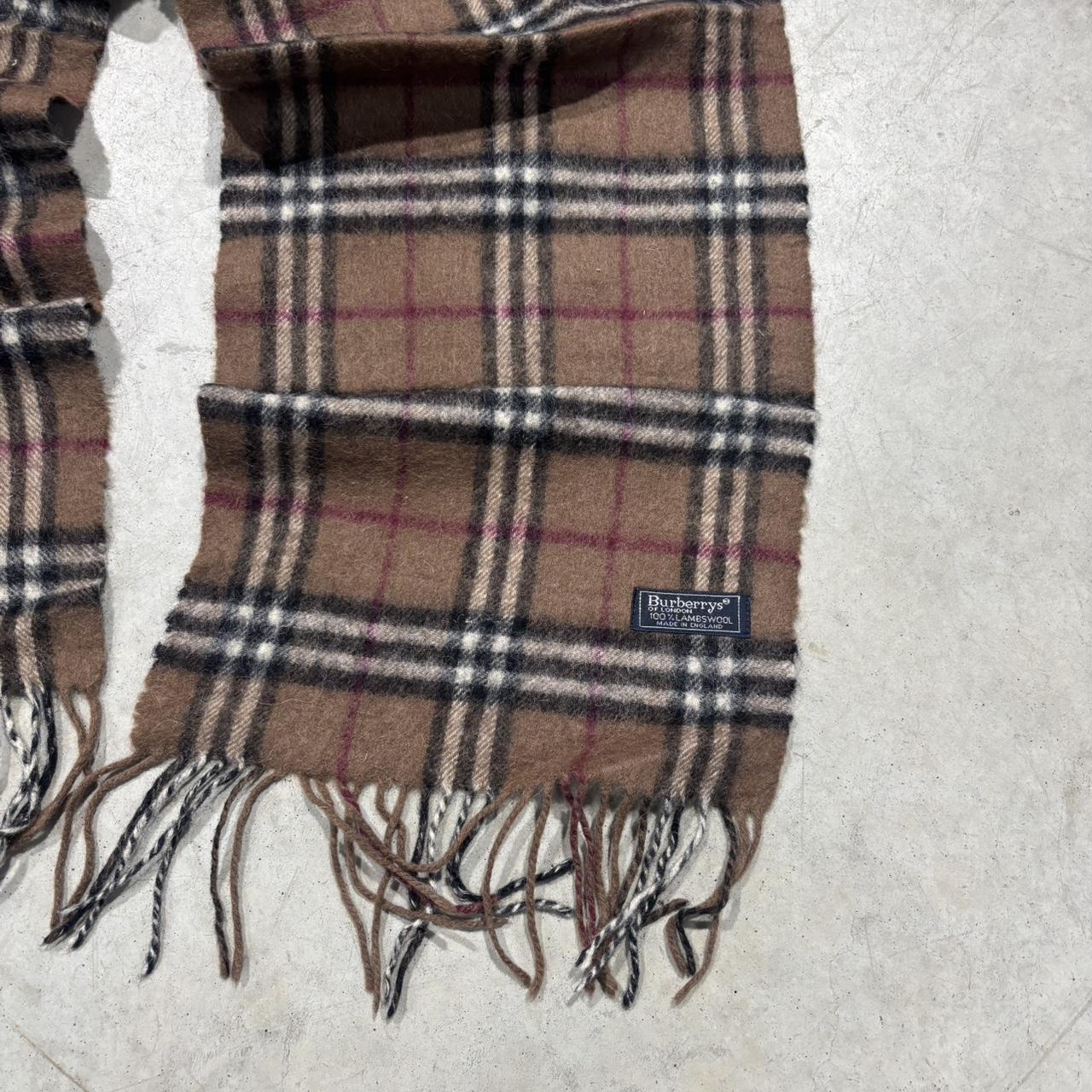 90s Burberrys Plaid Scarf