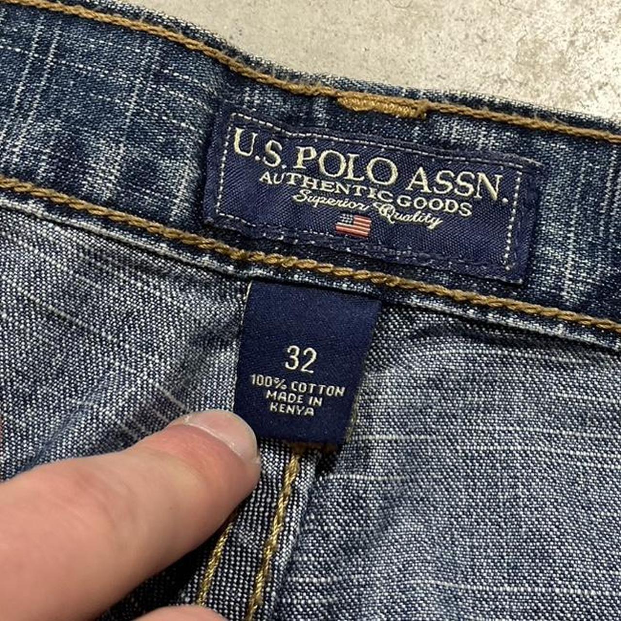 2000s US Polo Assn Frayed Jorts Denim