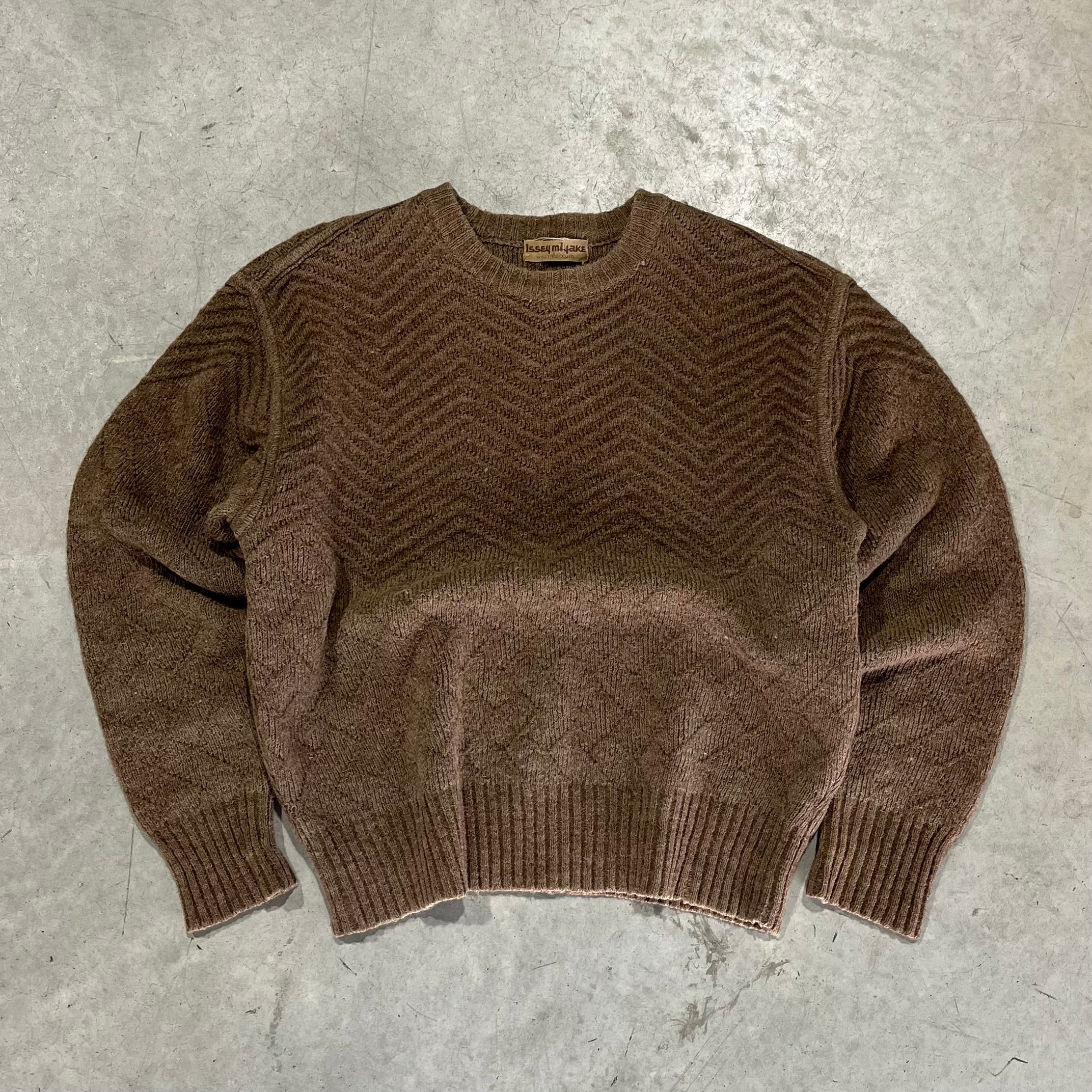 70s Issey Miyake Wool Knit Sweater