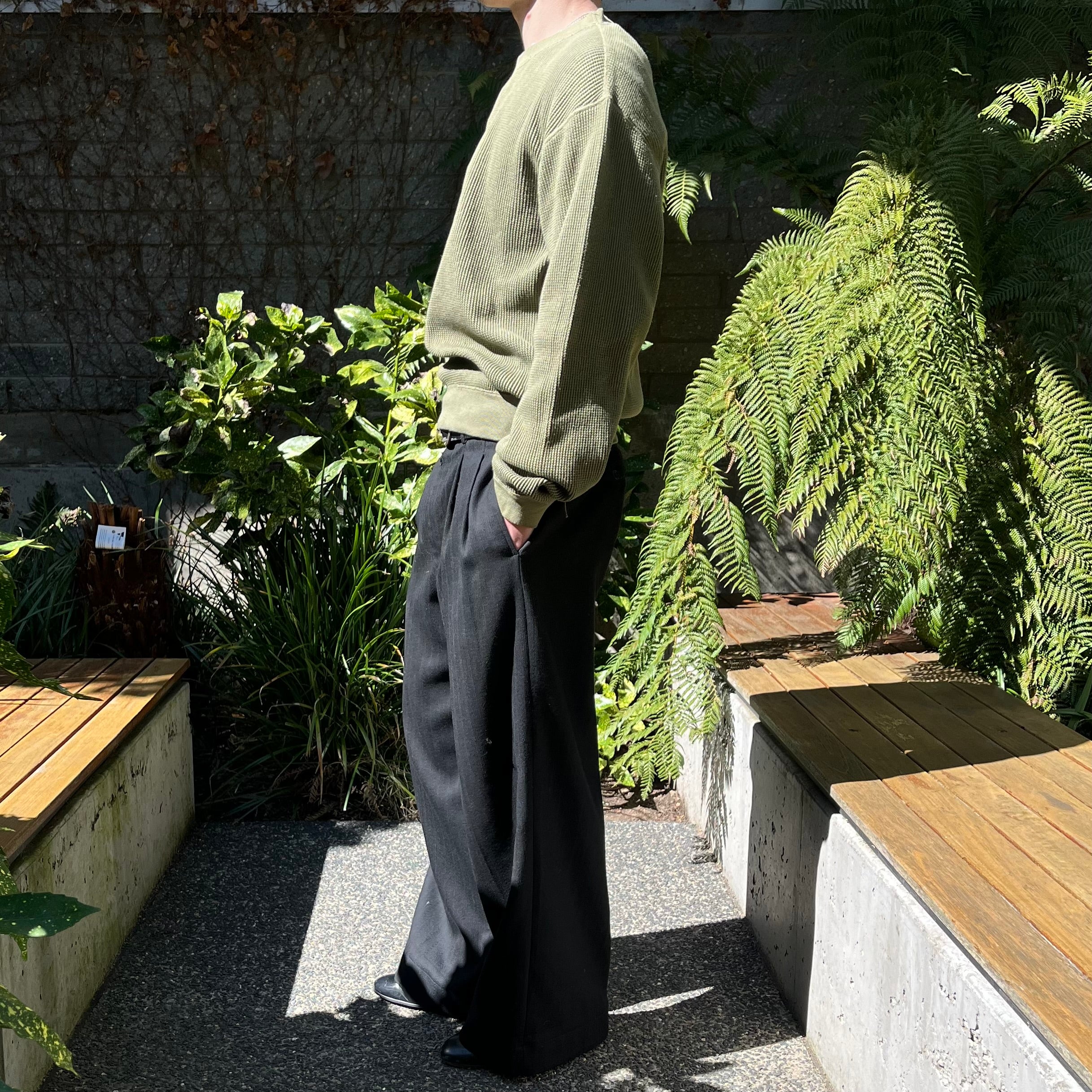 Kapital Waffle Knit Crewneck Sweatshirt – Canberra Garms