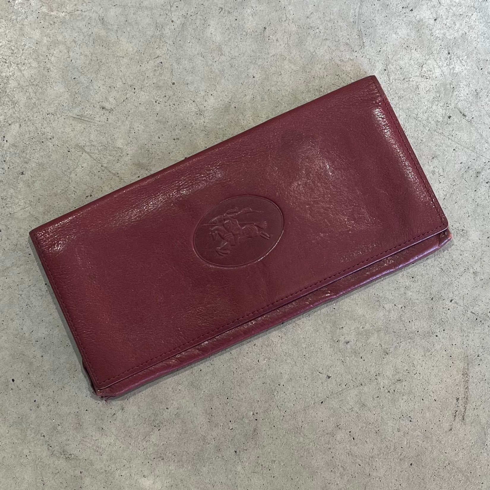 90s Burberry Nova Check Lined Wallet