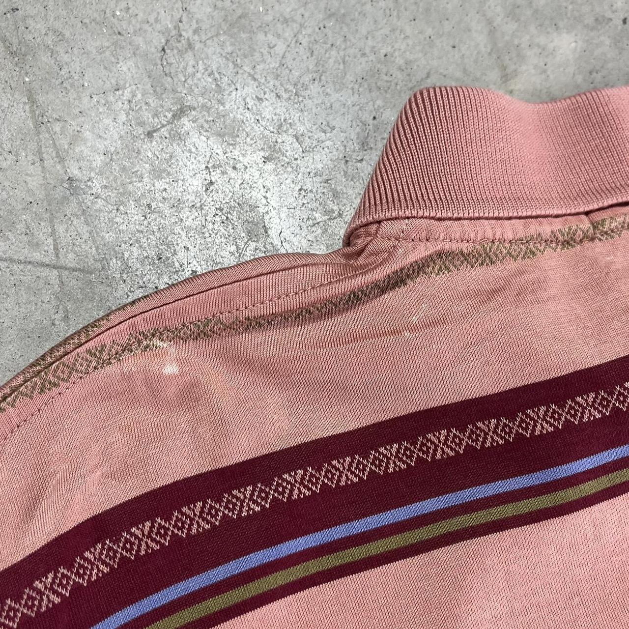 2000s Balenciaga Striped Polo