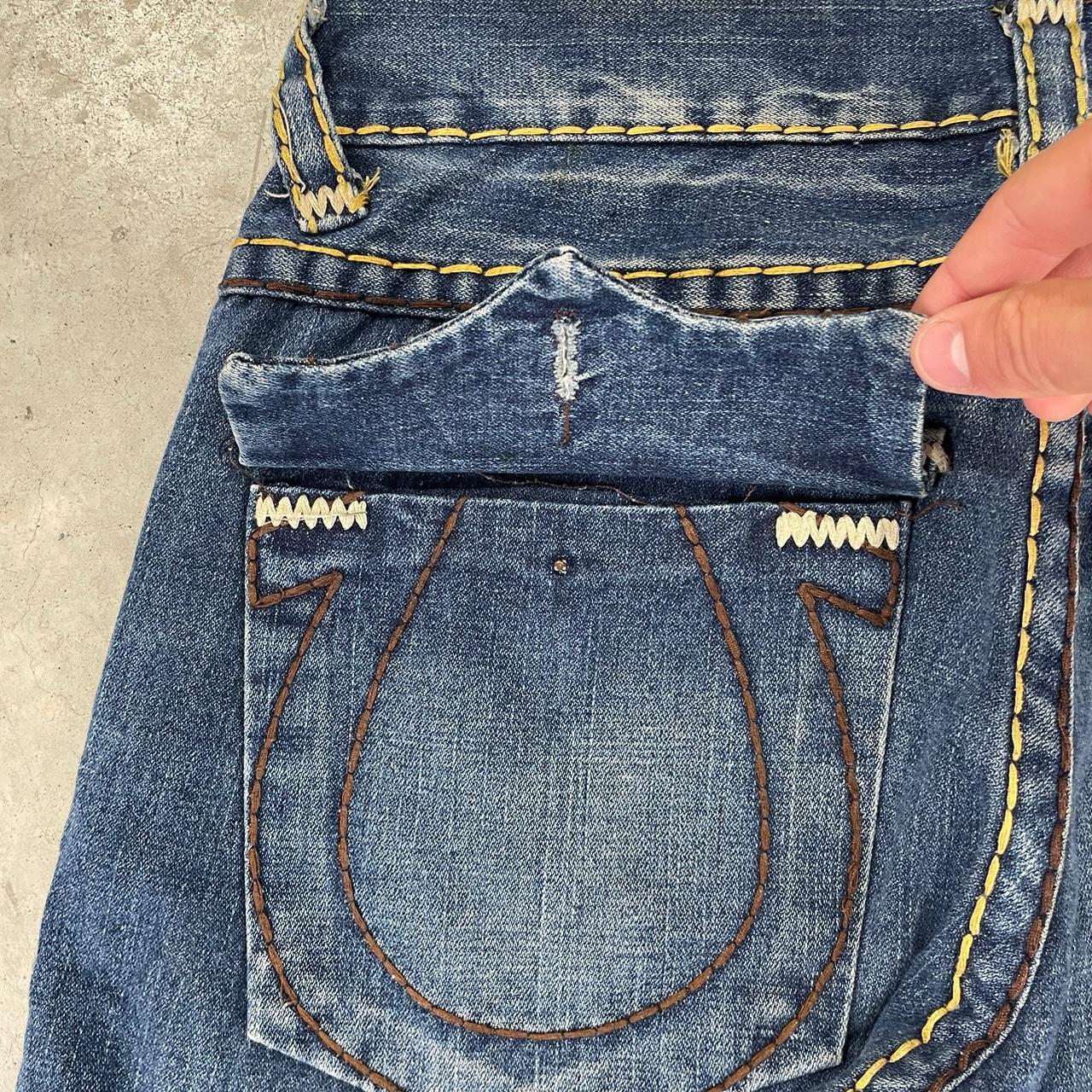 2000s True Religion Super T Jorts Denim