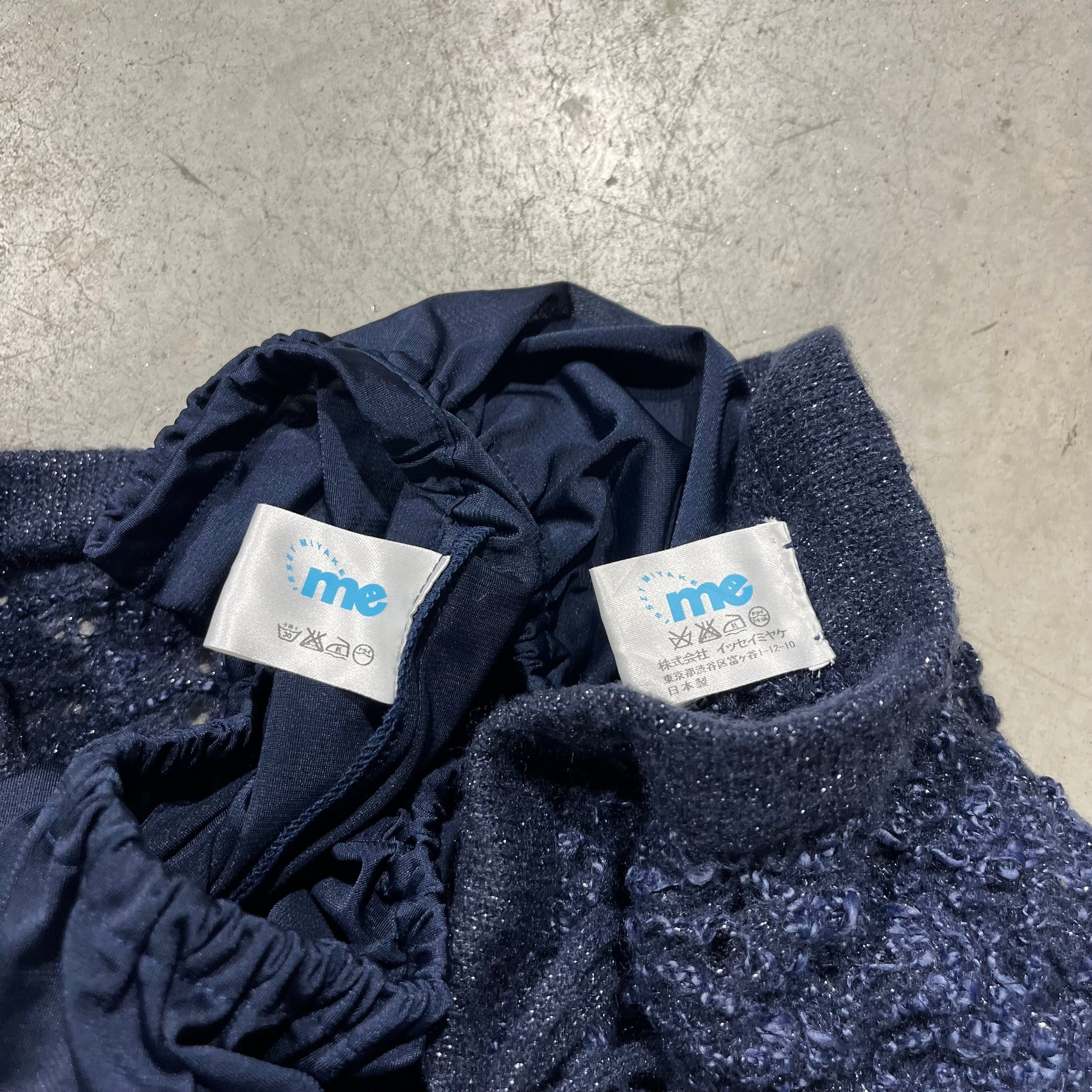 Issey Miyake knitted Midi Skirt