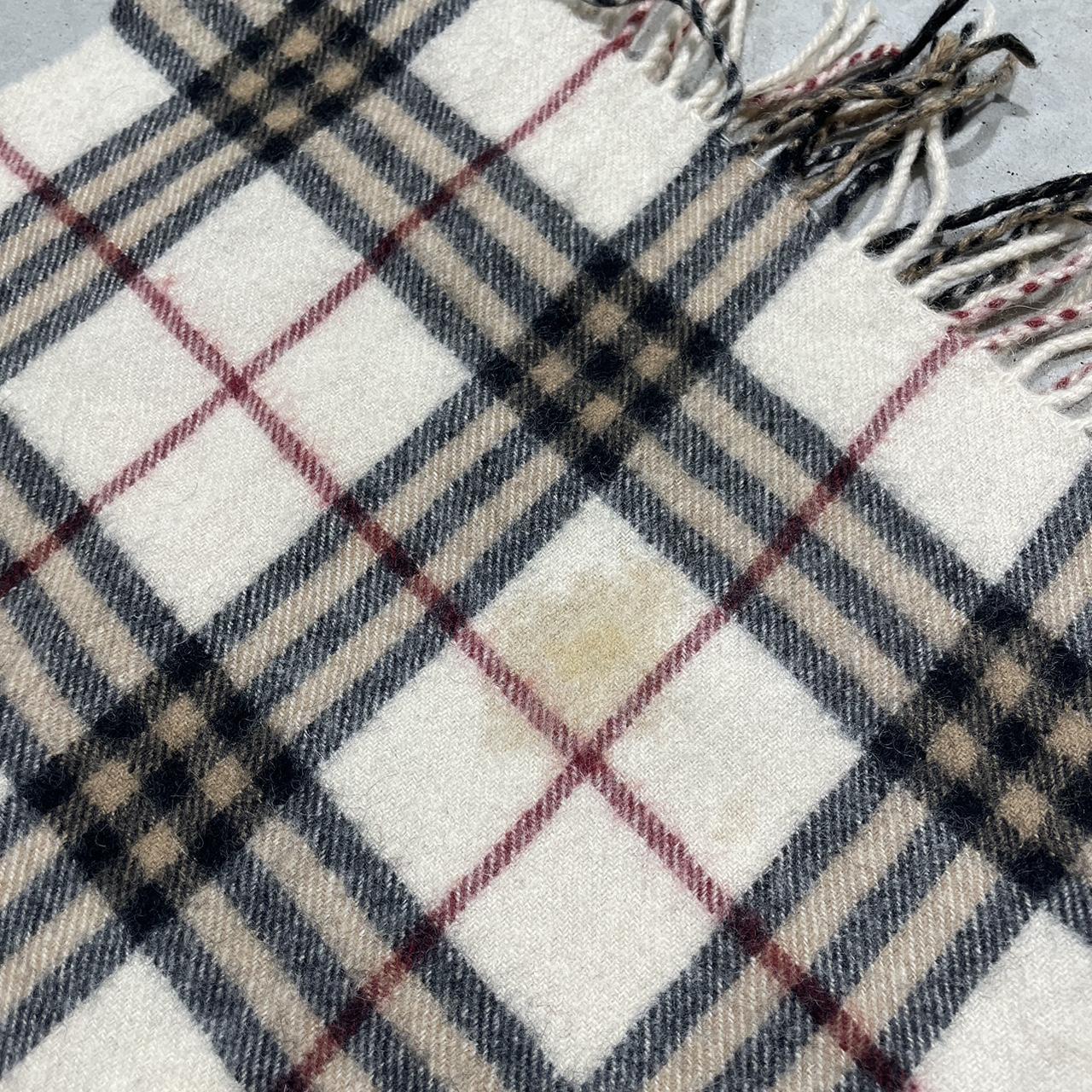 90s Burberrys Woolen Vintage 90s Rare Scarf