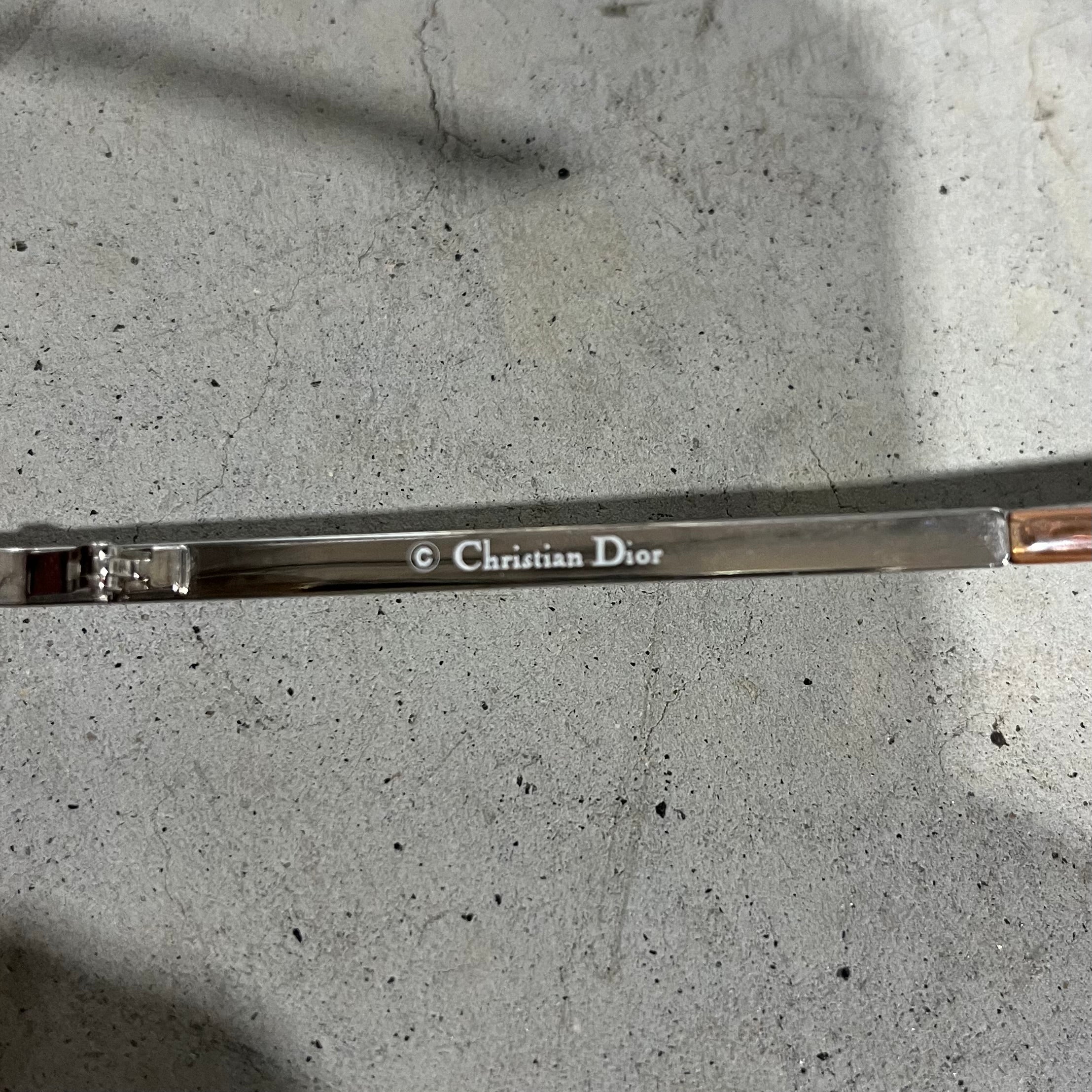 Christian Dior Wire Frame Glasses