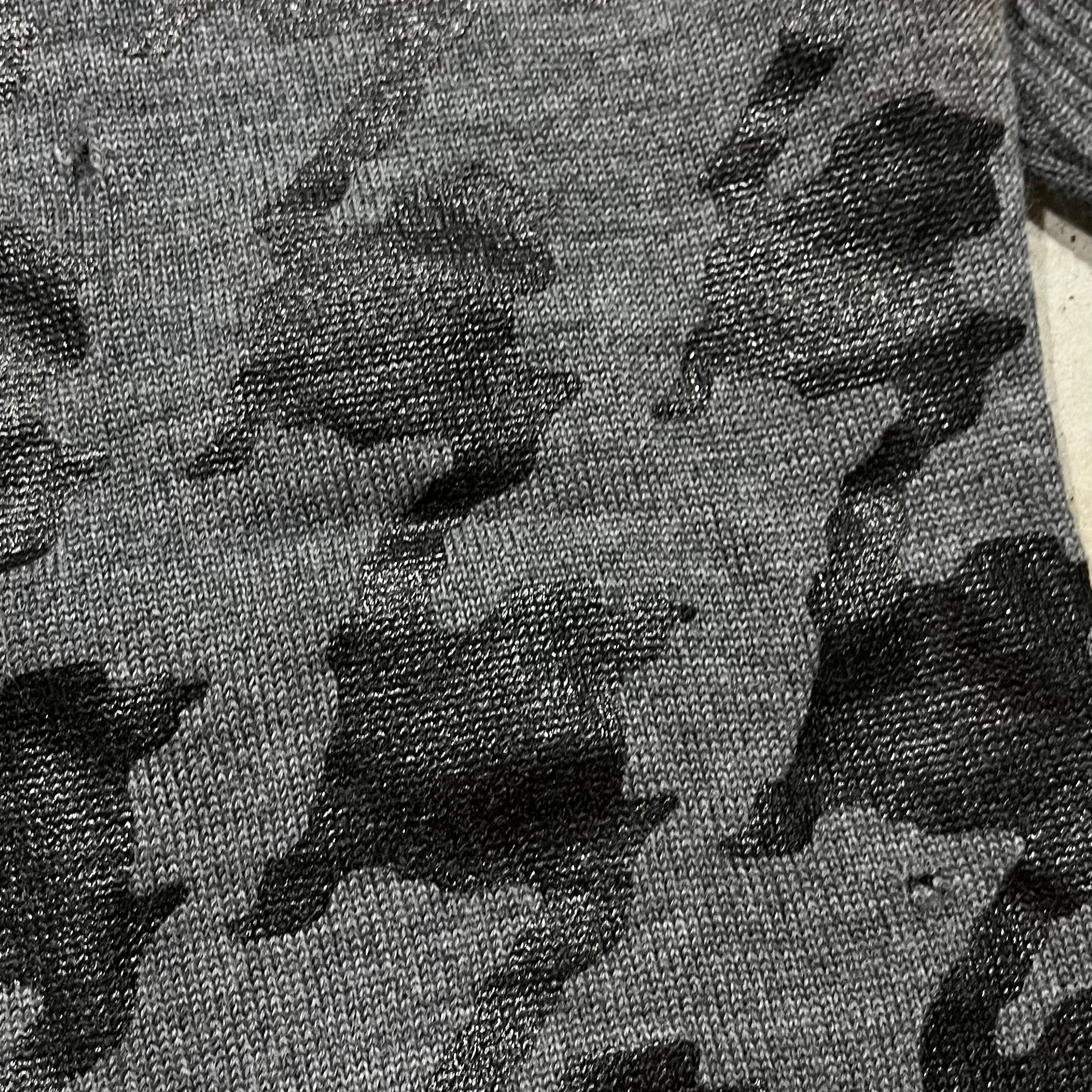 Balenciaga Graphic Cutout Knit Sweater