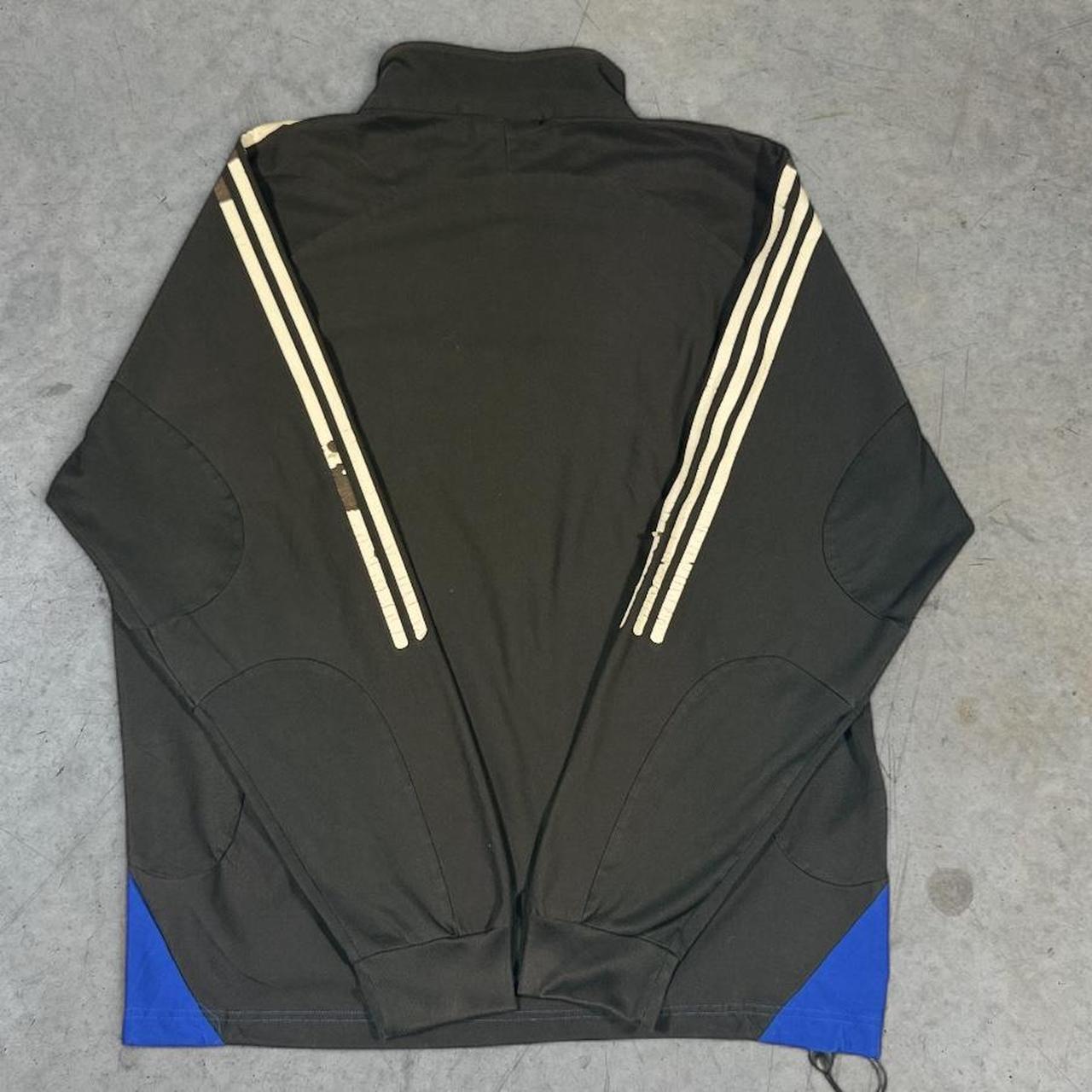 2000s Adidas Boxy Retro Zip Up Hoodie
