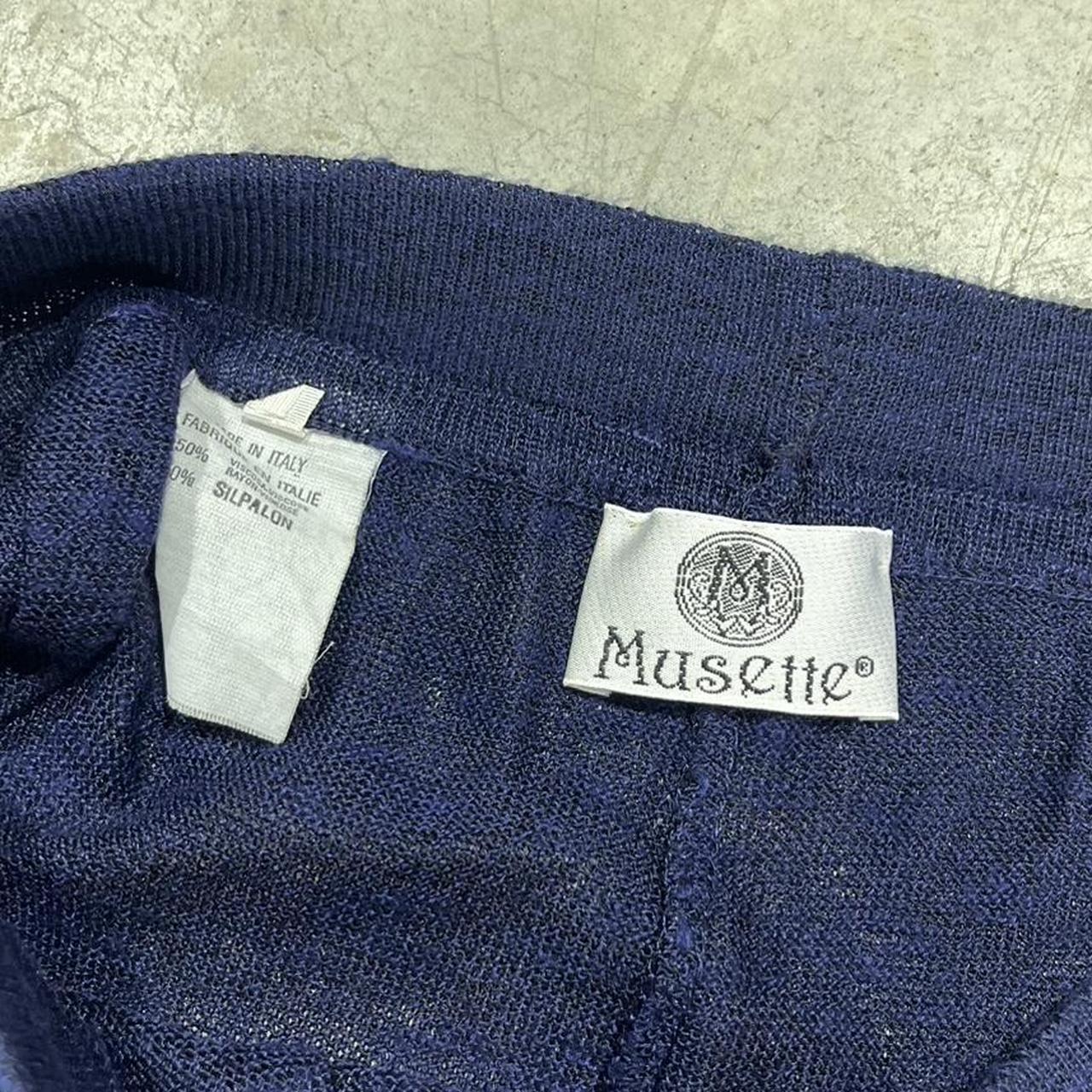 90s Musette Wide Leg Pants