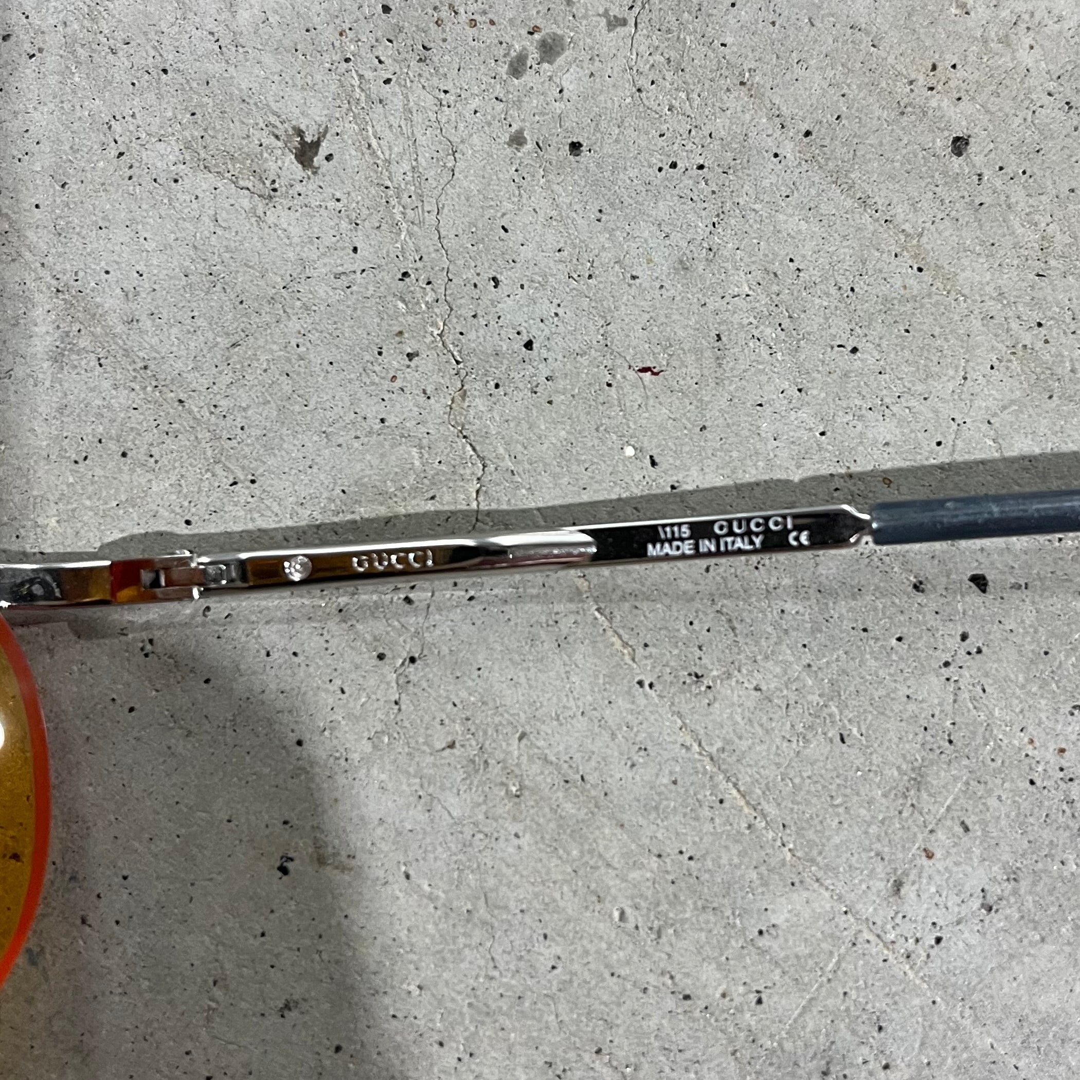 Gucci Wire Frame Glasses