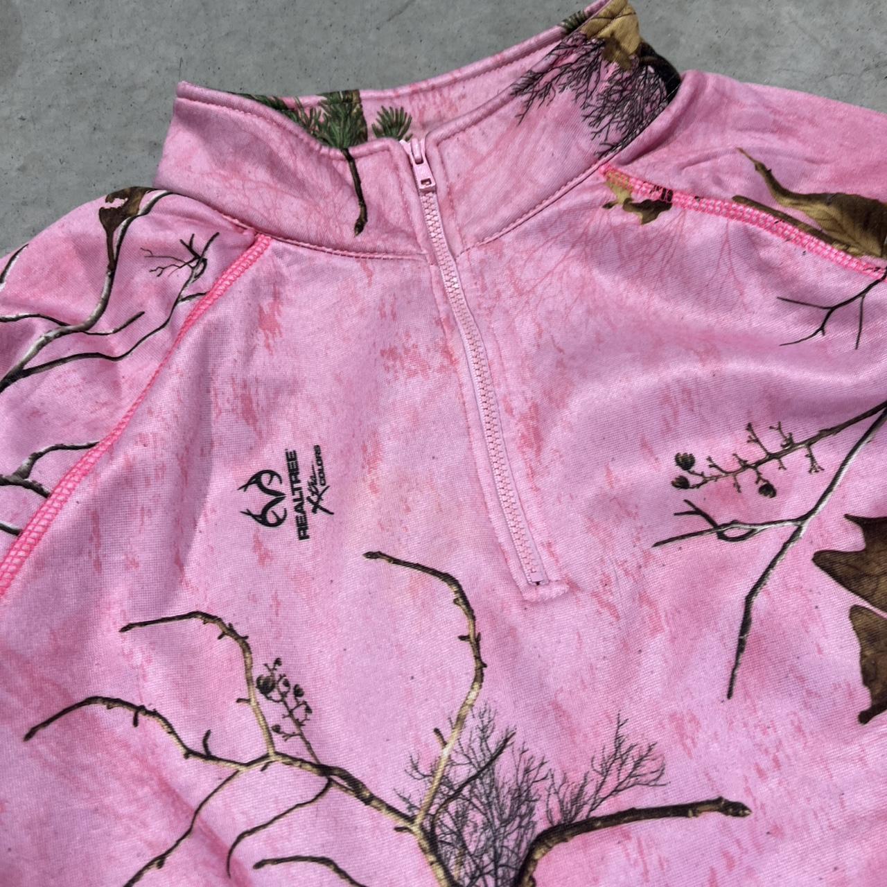 2000s Realtree Graphic Quarter Zip Fleece