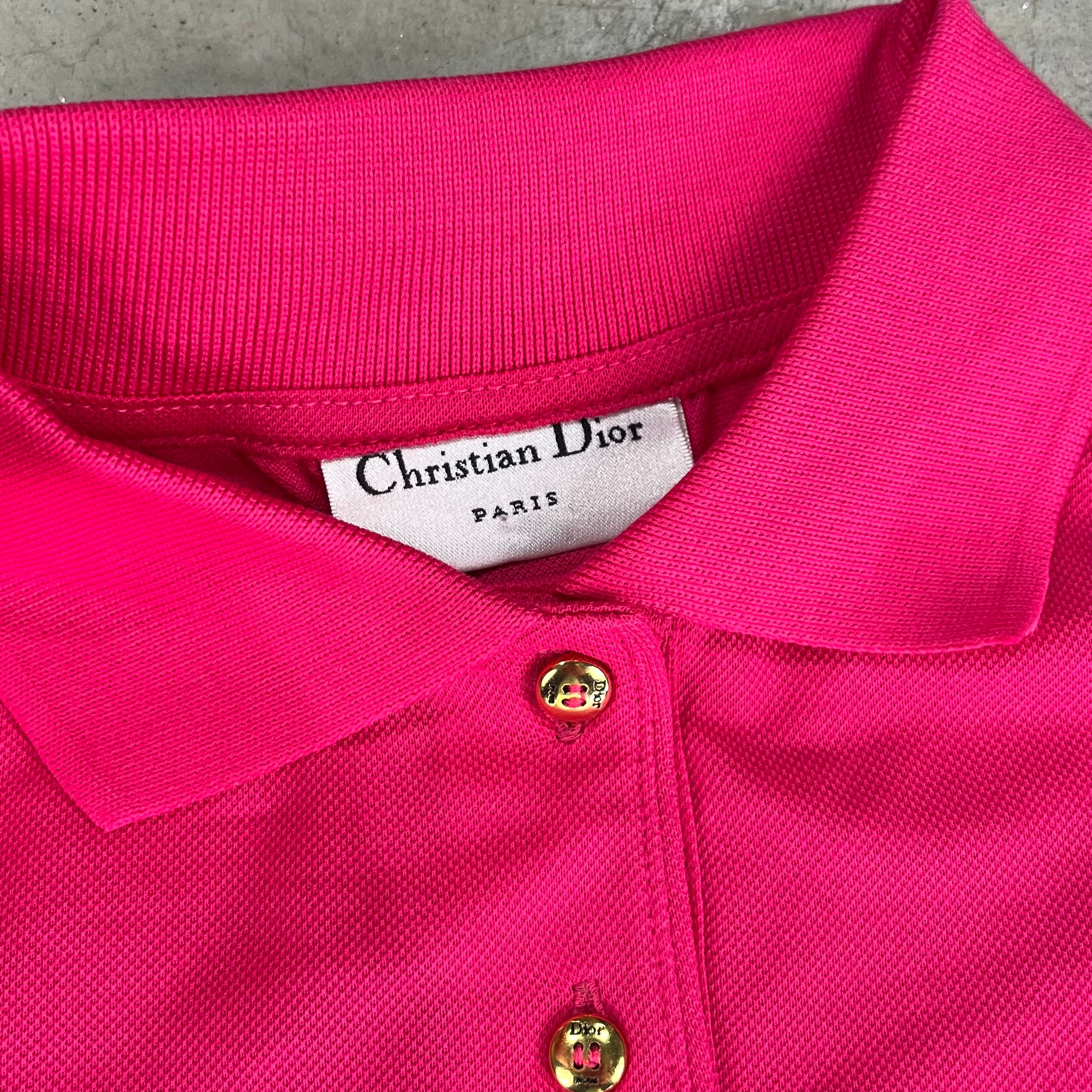 Christian Dior Women’s Button Up Polo Shirt