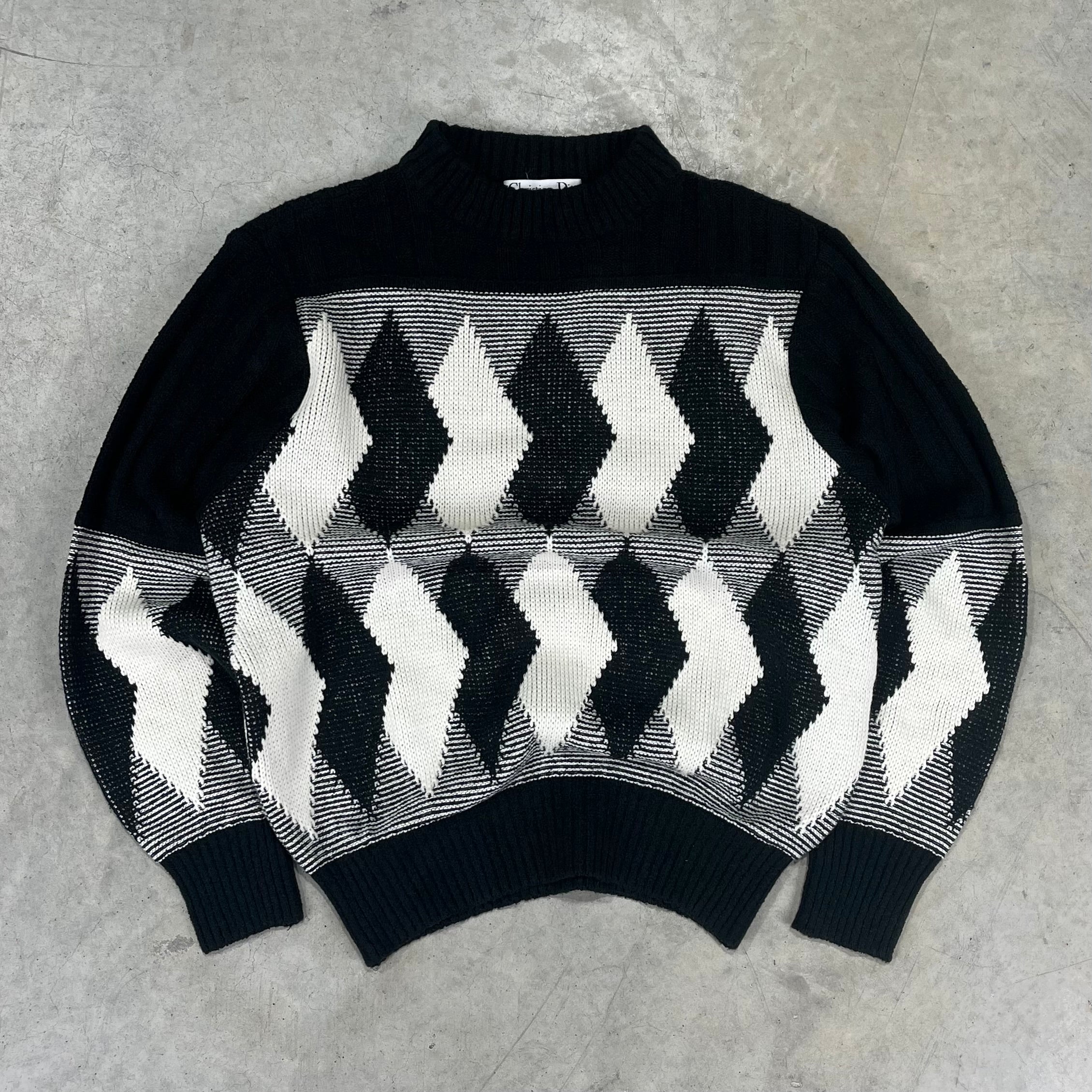 90s Christian Dior Sports Knit Sweater