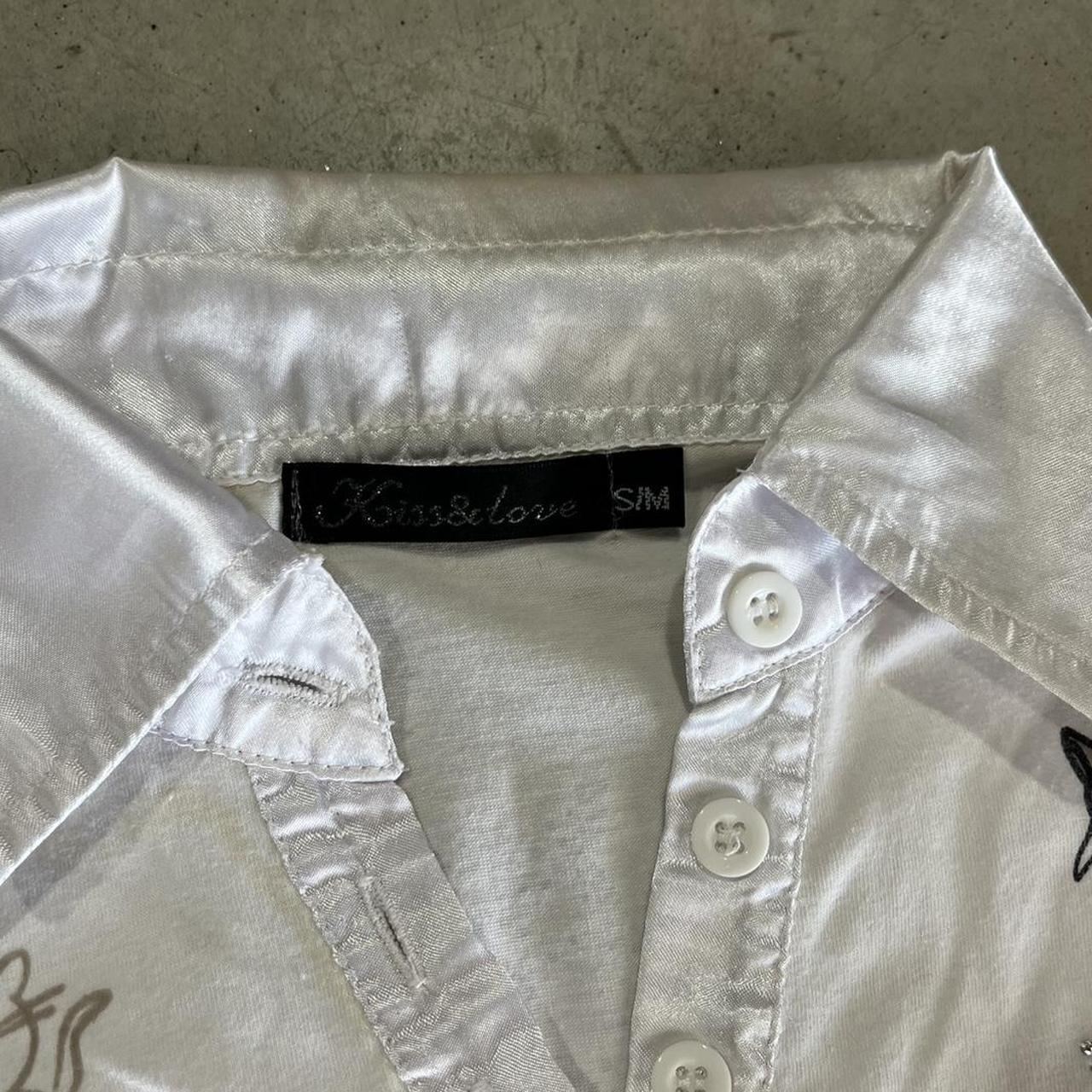 2000s Kiss & Love Graphic T-Shirt Top