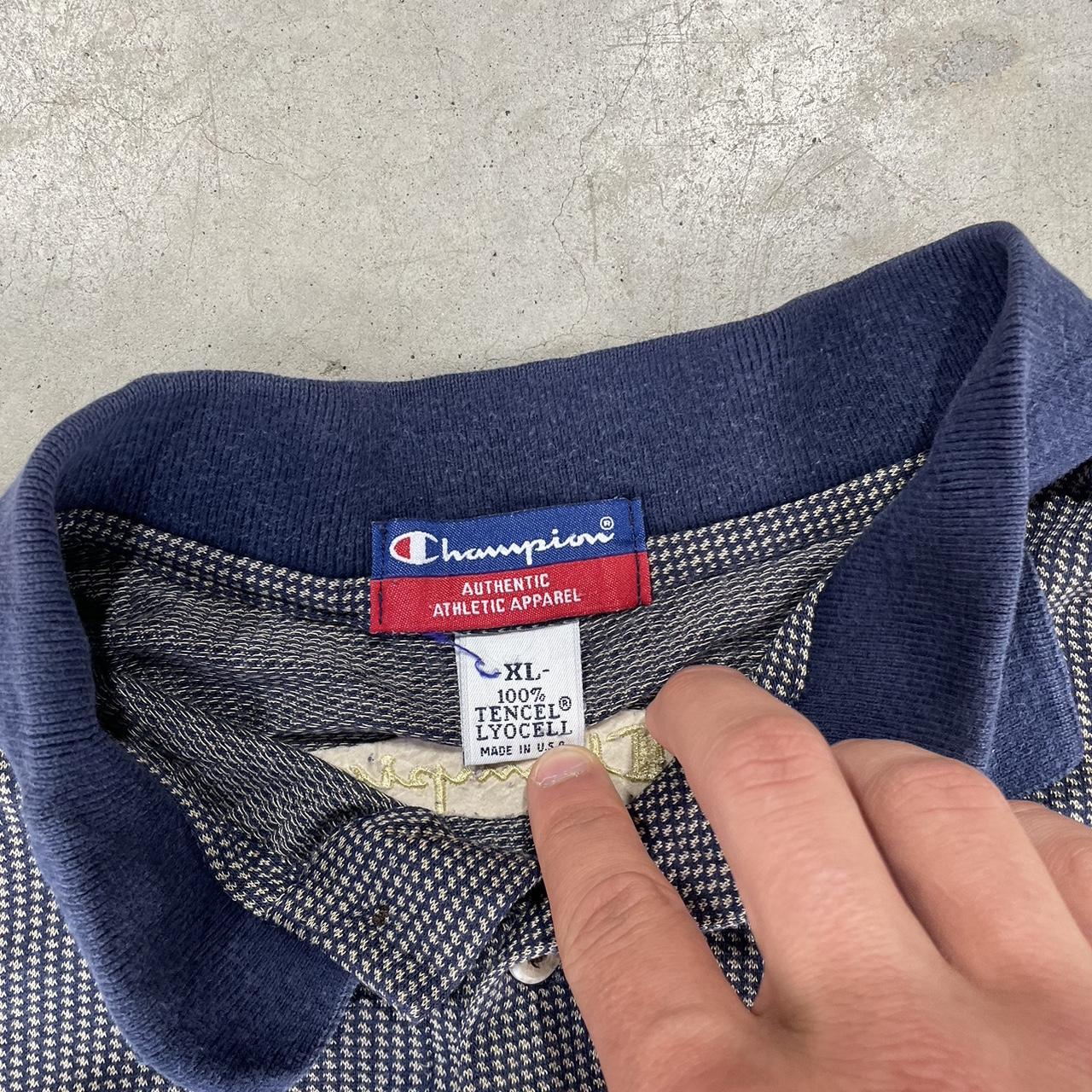 2000s Champion Football Polo Tee