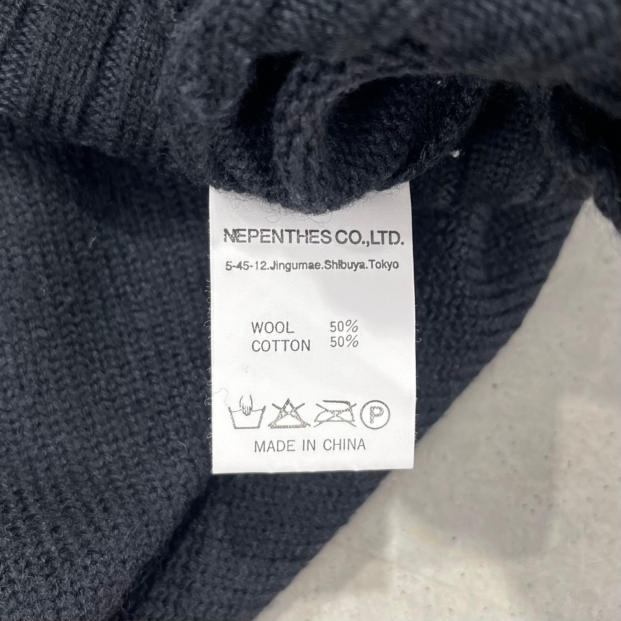 Nepenthes Patterned Knit Sweater