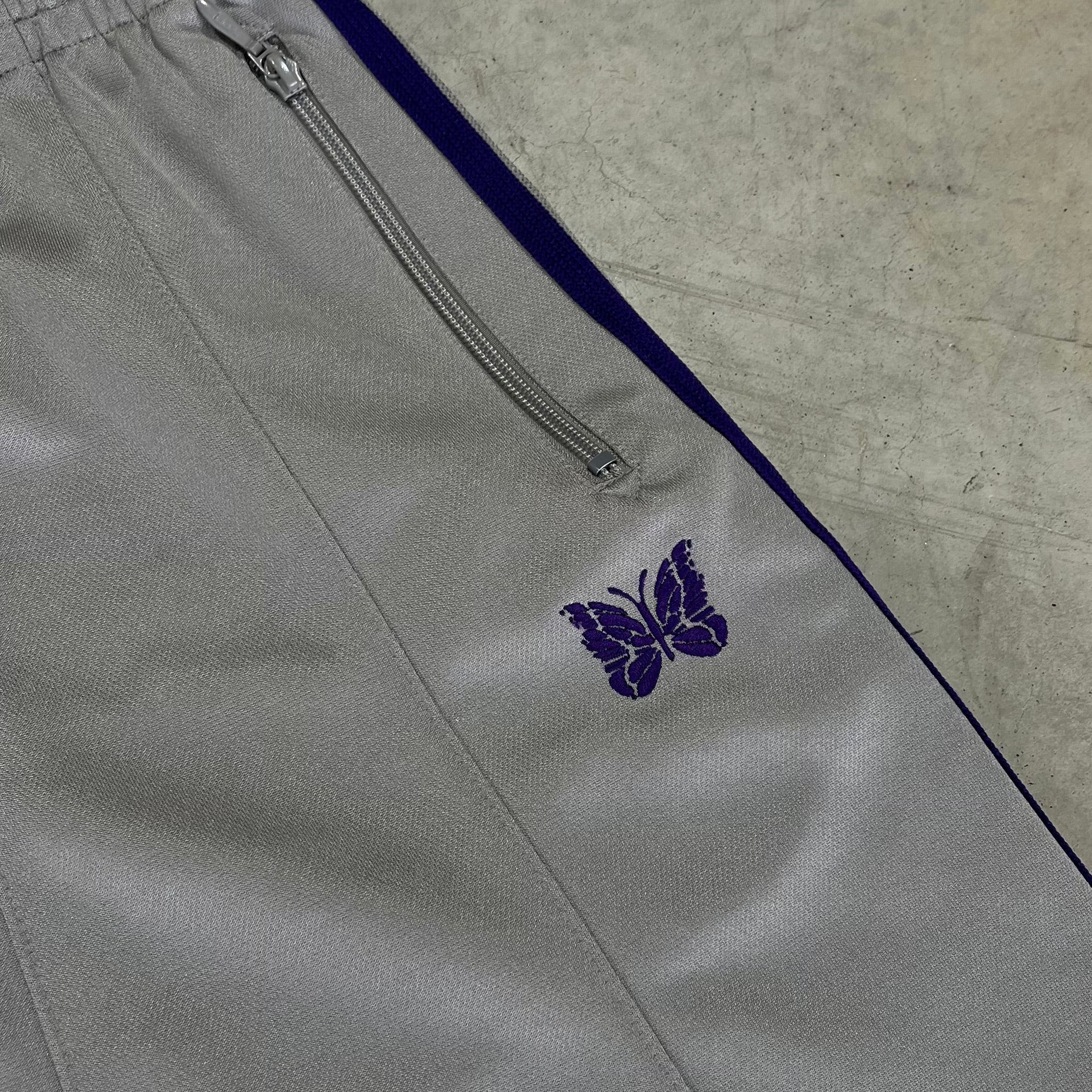 Needles HD Trackpants- Grey/Blue