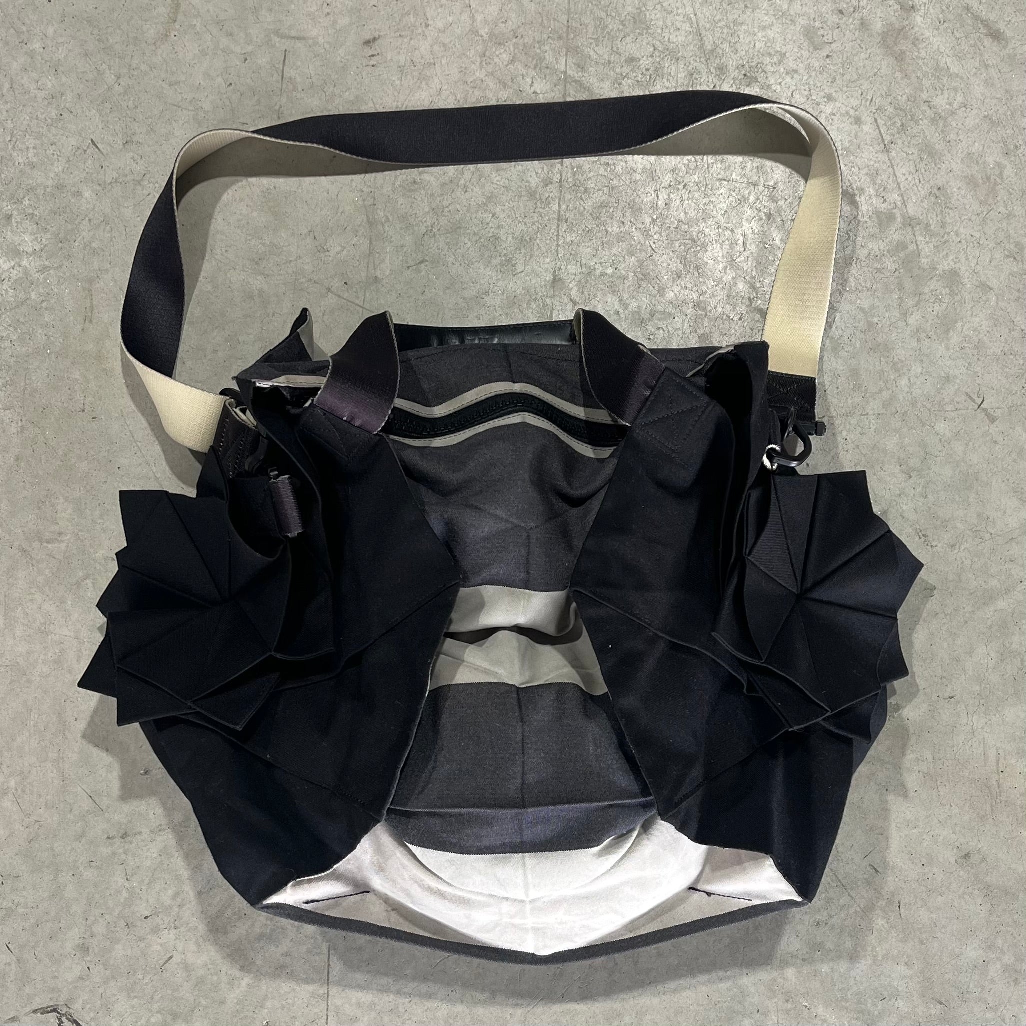 Issey Miyake Pleated Messenger Bag