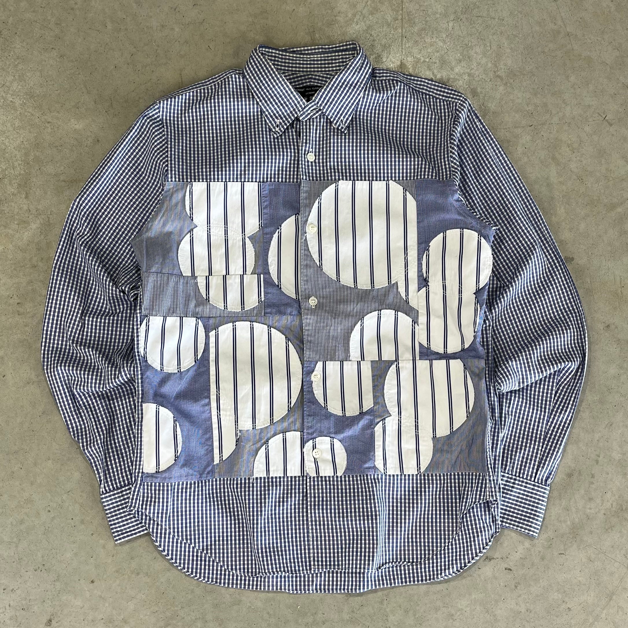 CDG Homme Patchwork Button Up Shirt – Canberra Garms