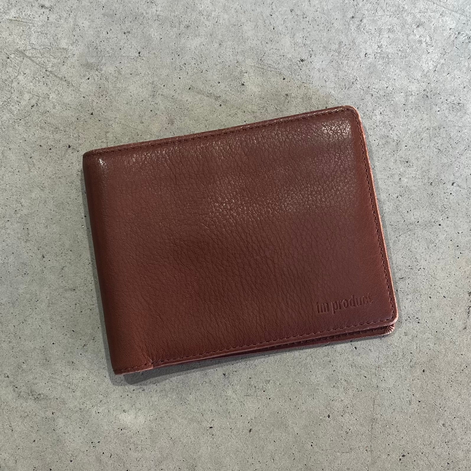 Issey Miyake Bi-Fold Leather Wallet