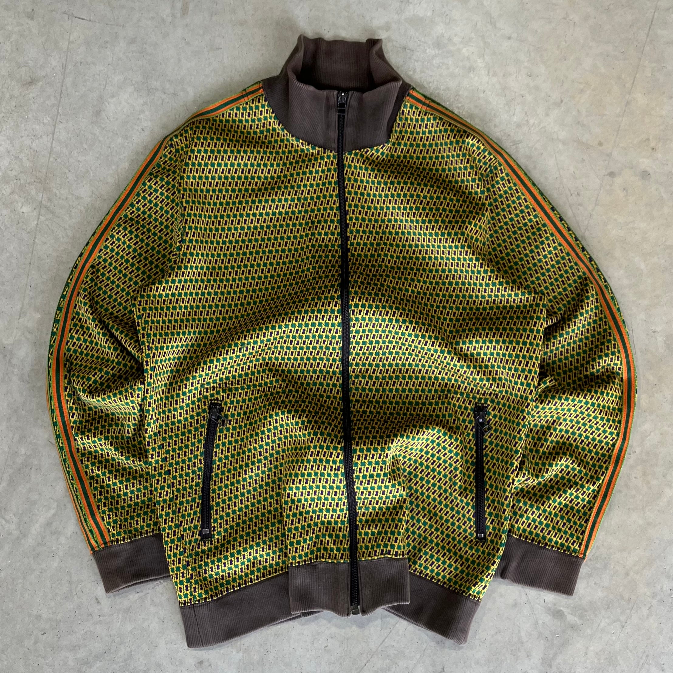 Issey Miyake Patterned Track Jacket