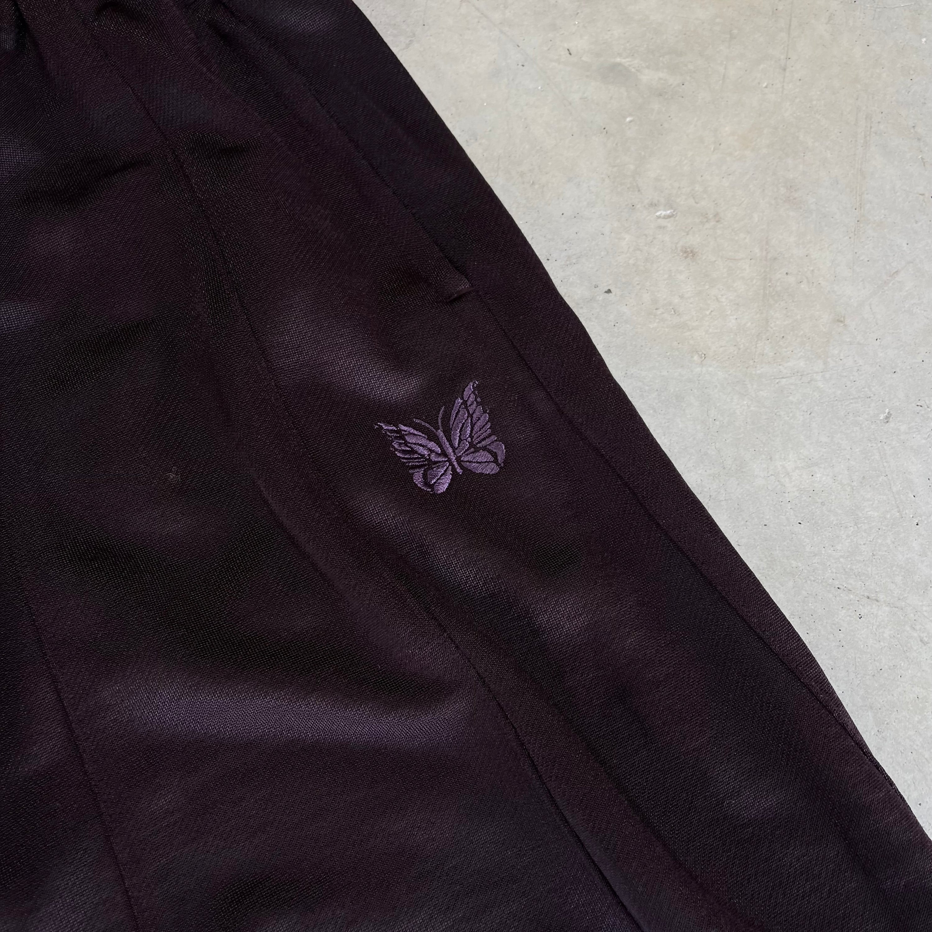 Needles HD Terry Lined Trackpants - Dark Brown