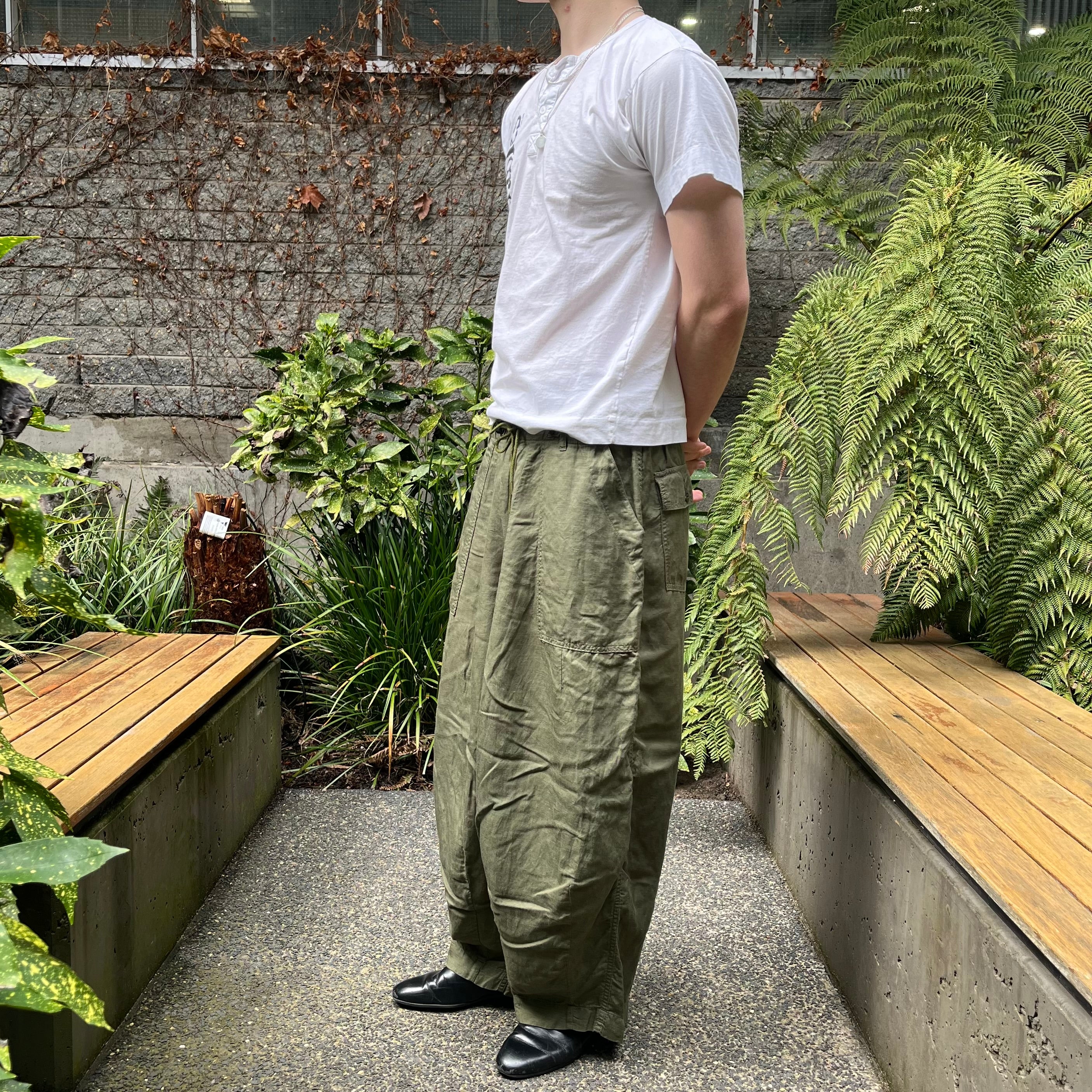 Needles HD Linen Fatigue Pants