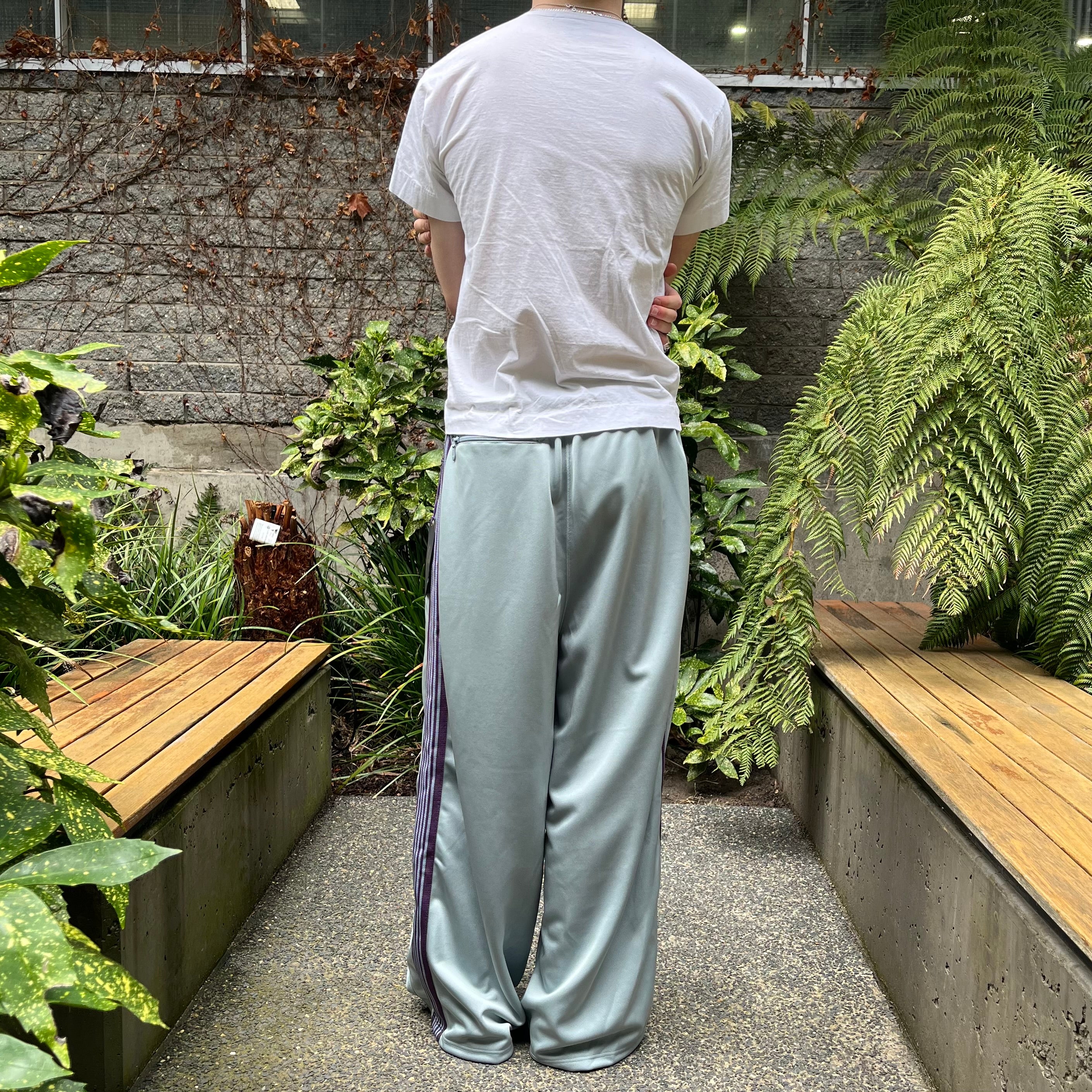 NWT Needles HD Trackpants - Turquoise/Purple