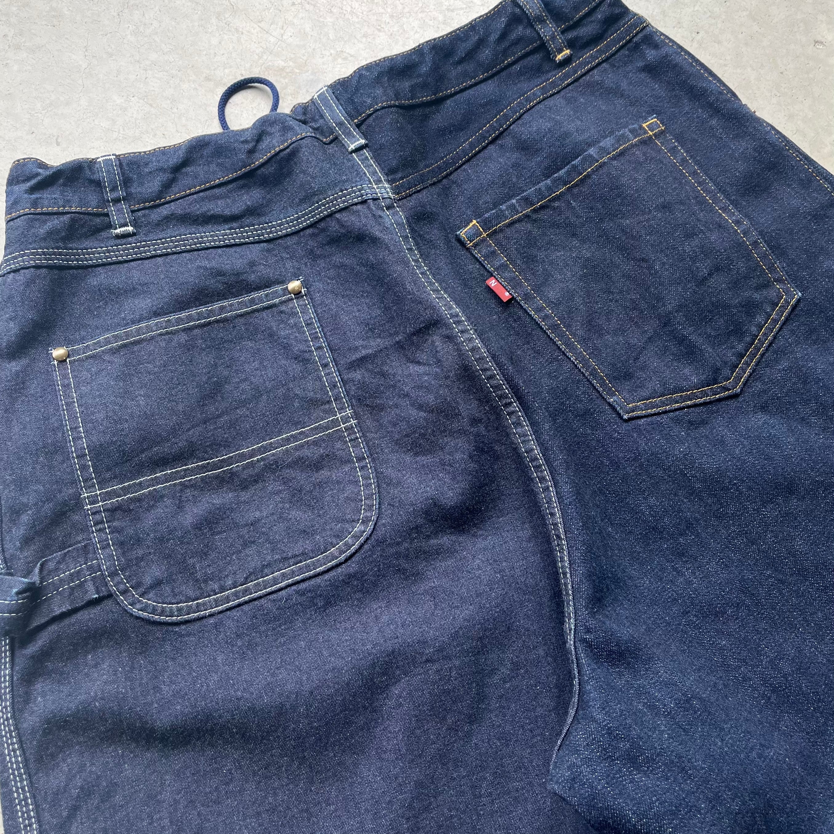 Needles x Beams Boy HD Two Tone Jeans
