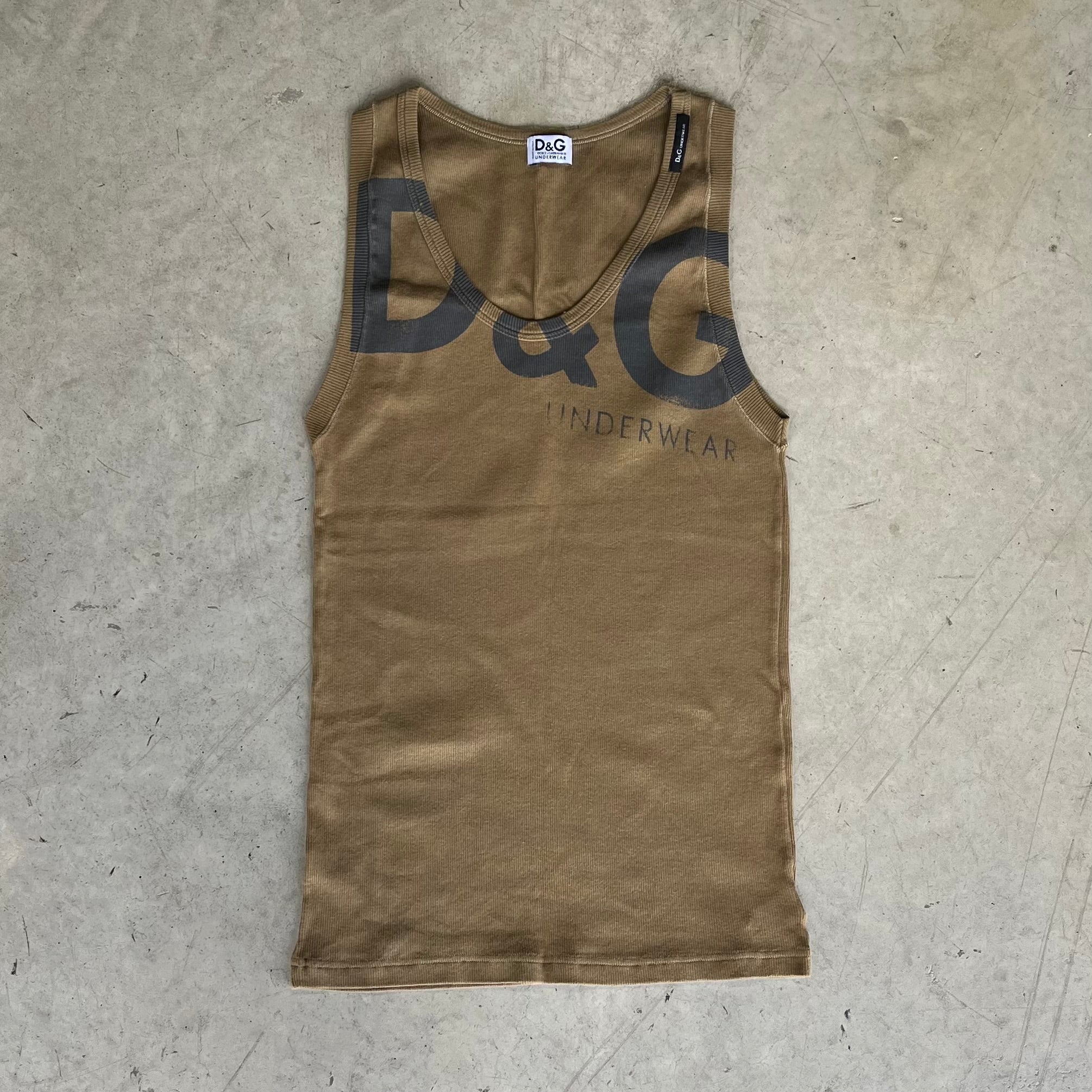 Dolce & Gabbana Graphic Tank Top